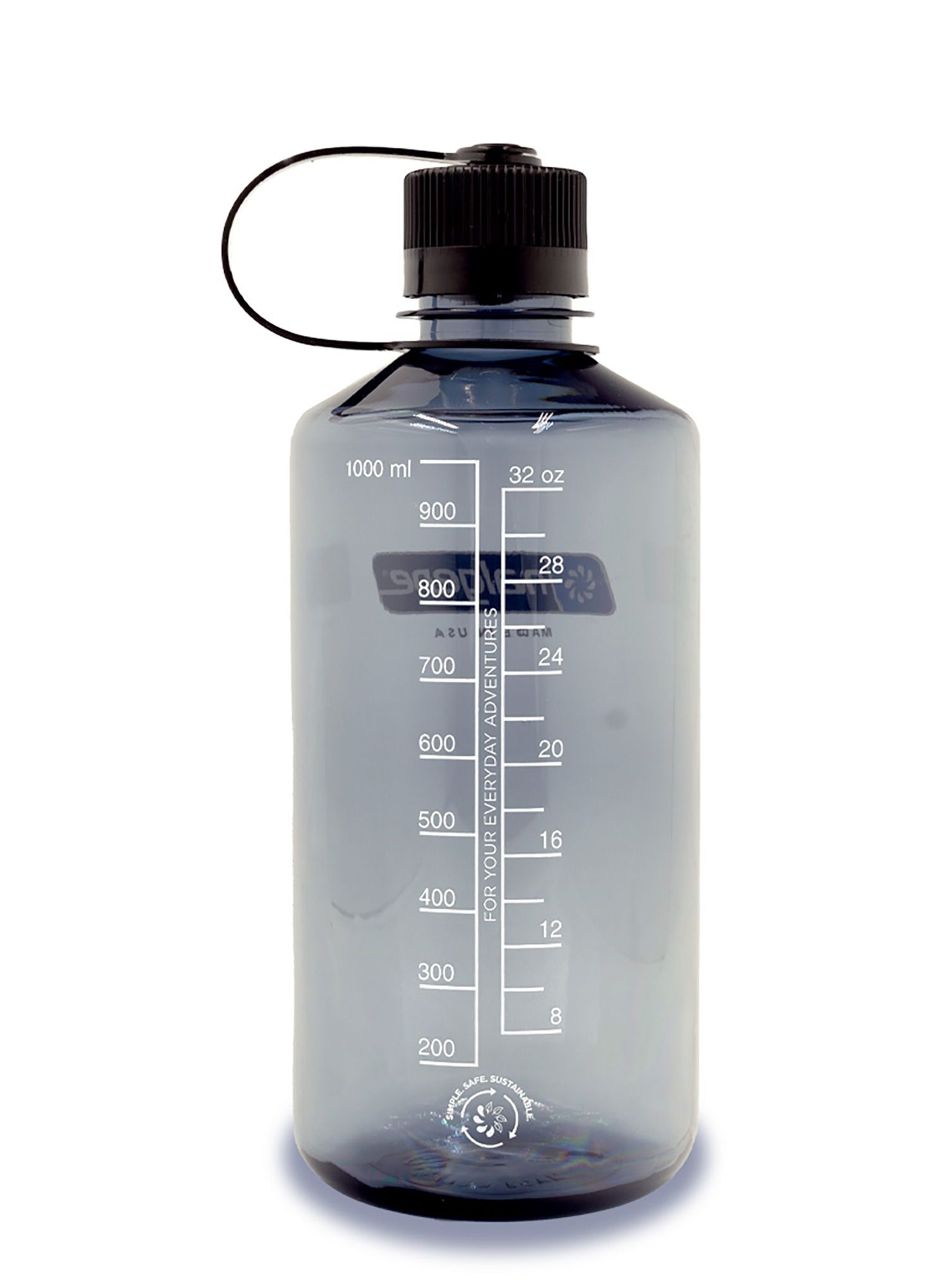 Sticla de apa de voiaj Nalgene Sustain Narrow Mouth 32 oz (946 ml) - gray