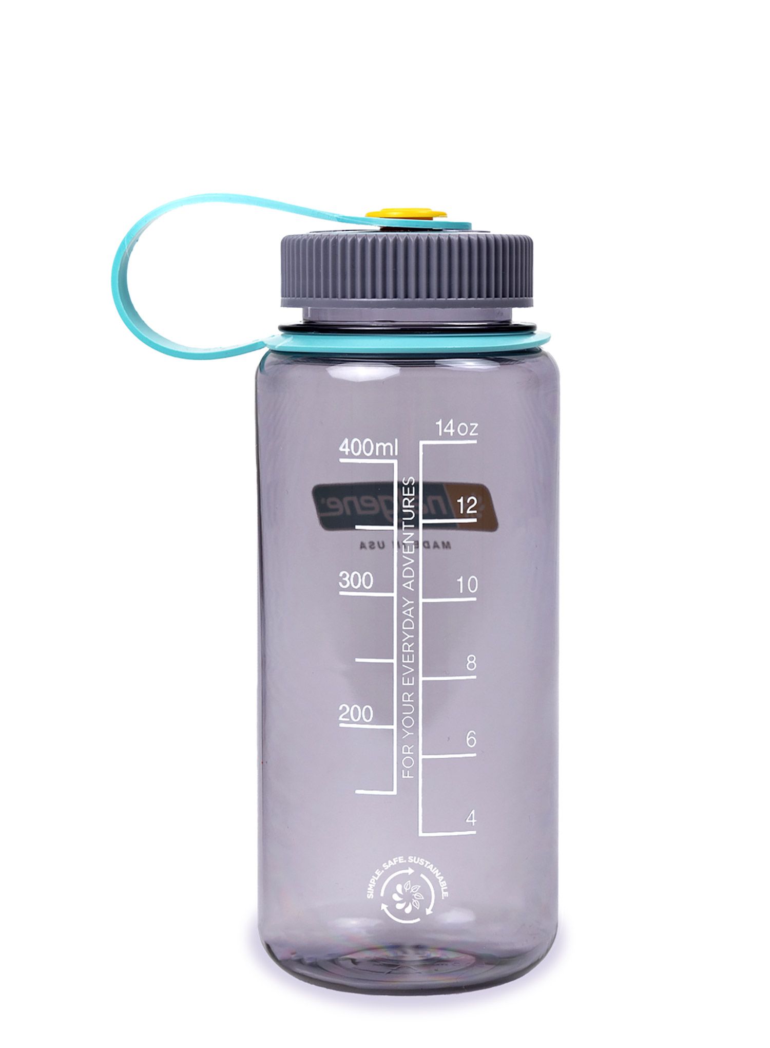 Sticlă de voiaj Nalgene Sustain Wide Mouth 16 oz (473 ml) - aubergine