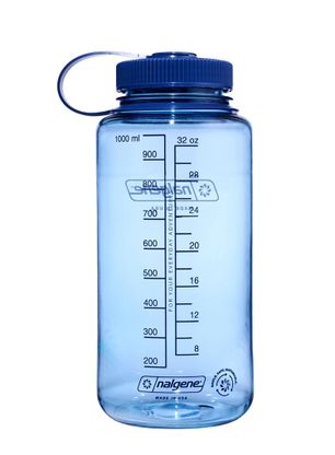 Sticlă de voiaj Nalgene Sustain Wide Mouth 32 oz (946 ml) - baby blue
