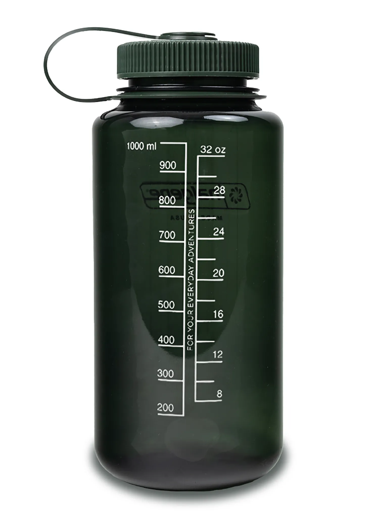 Sticlă de voiaj Nalgene Sustain Wide Mouth 32 oz (946 ml) - monochrome jade