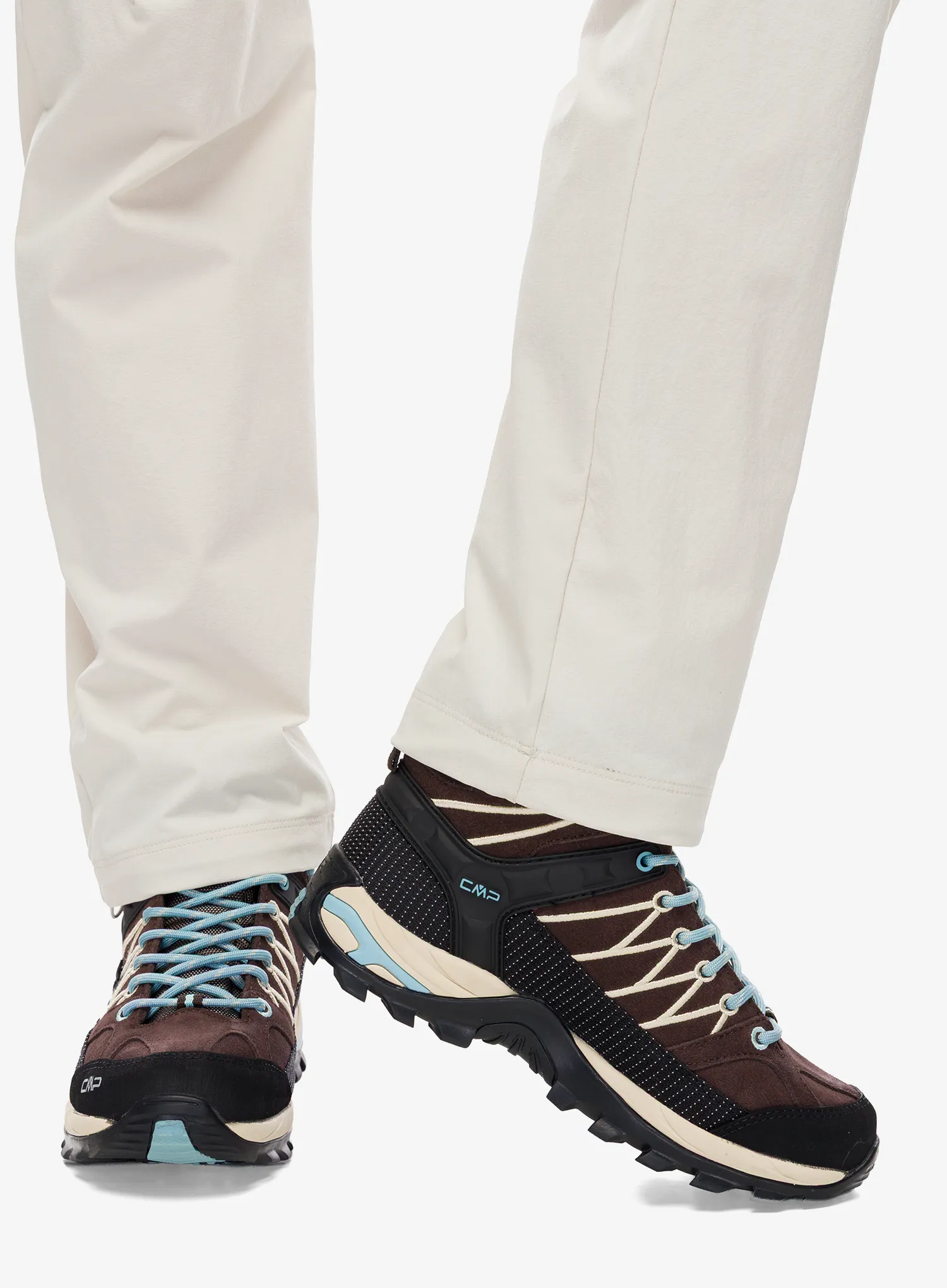 Pantofi femei CMP Rigel Mid WP - toffee/lagoon