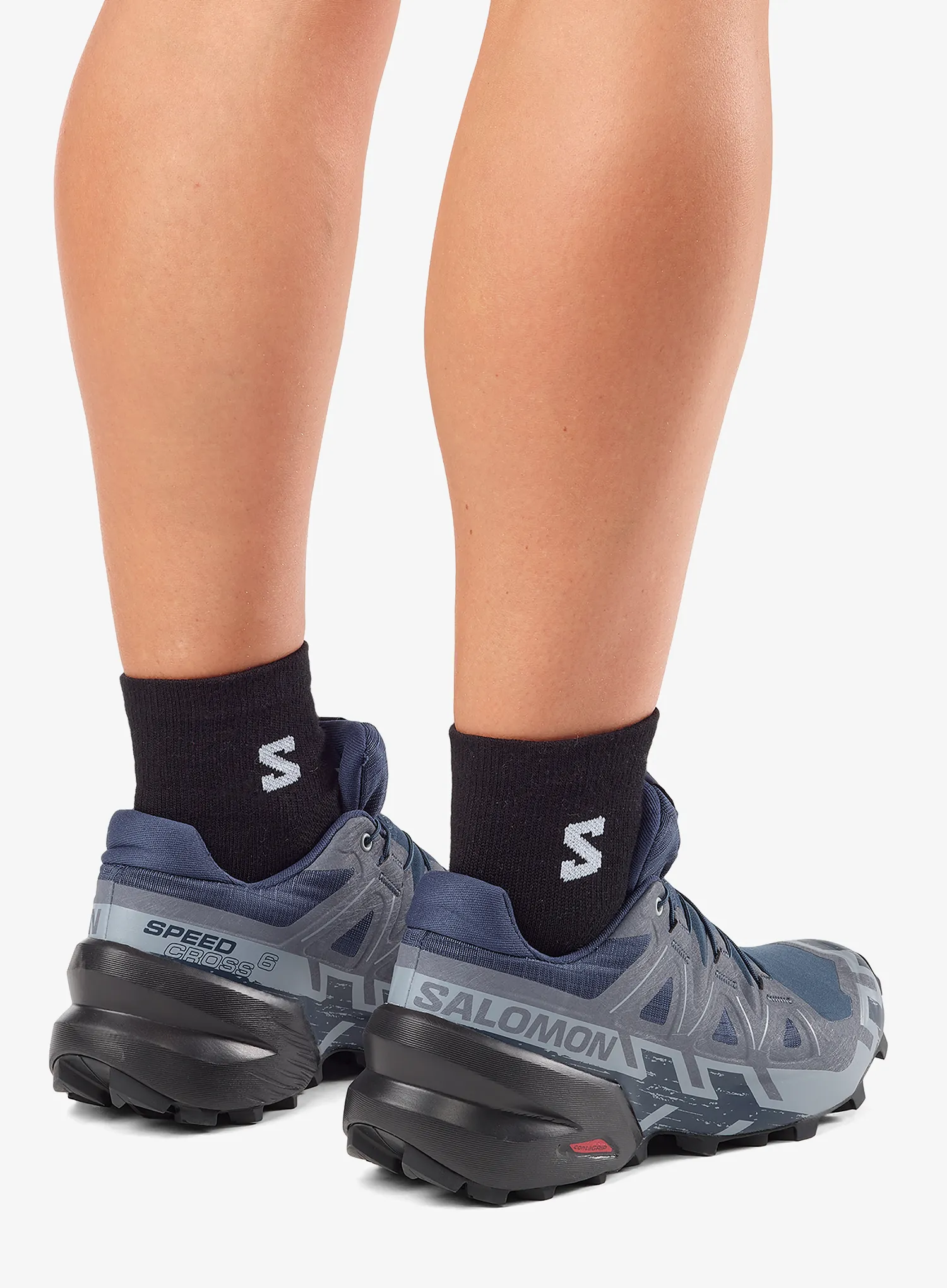 Pantofi alergare femei Salomon Speedcross 6 - spellbound/black/tradewinds