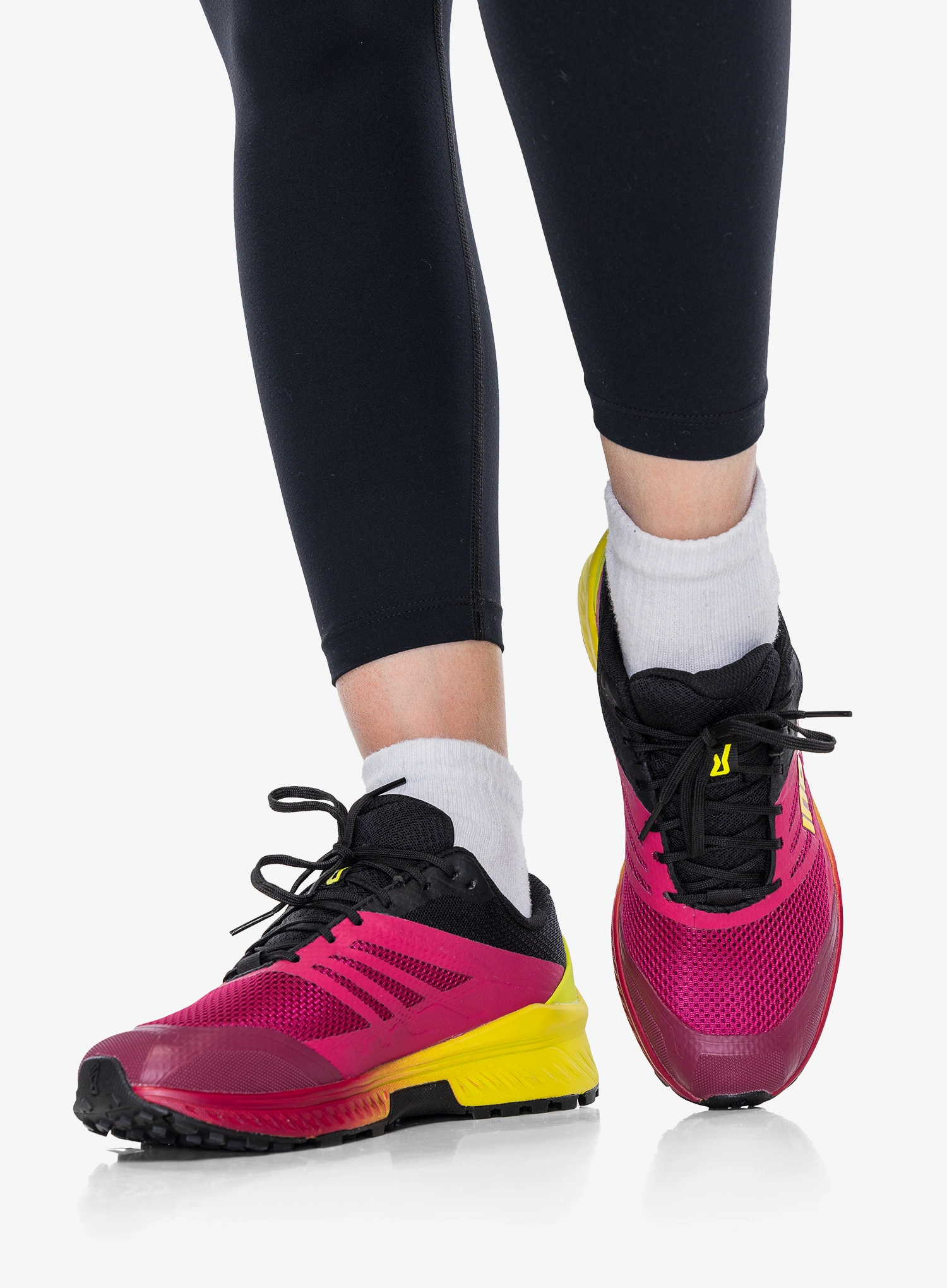 Pantofi femei Inov-8 Trailroc G 280 - pink/yellow