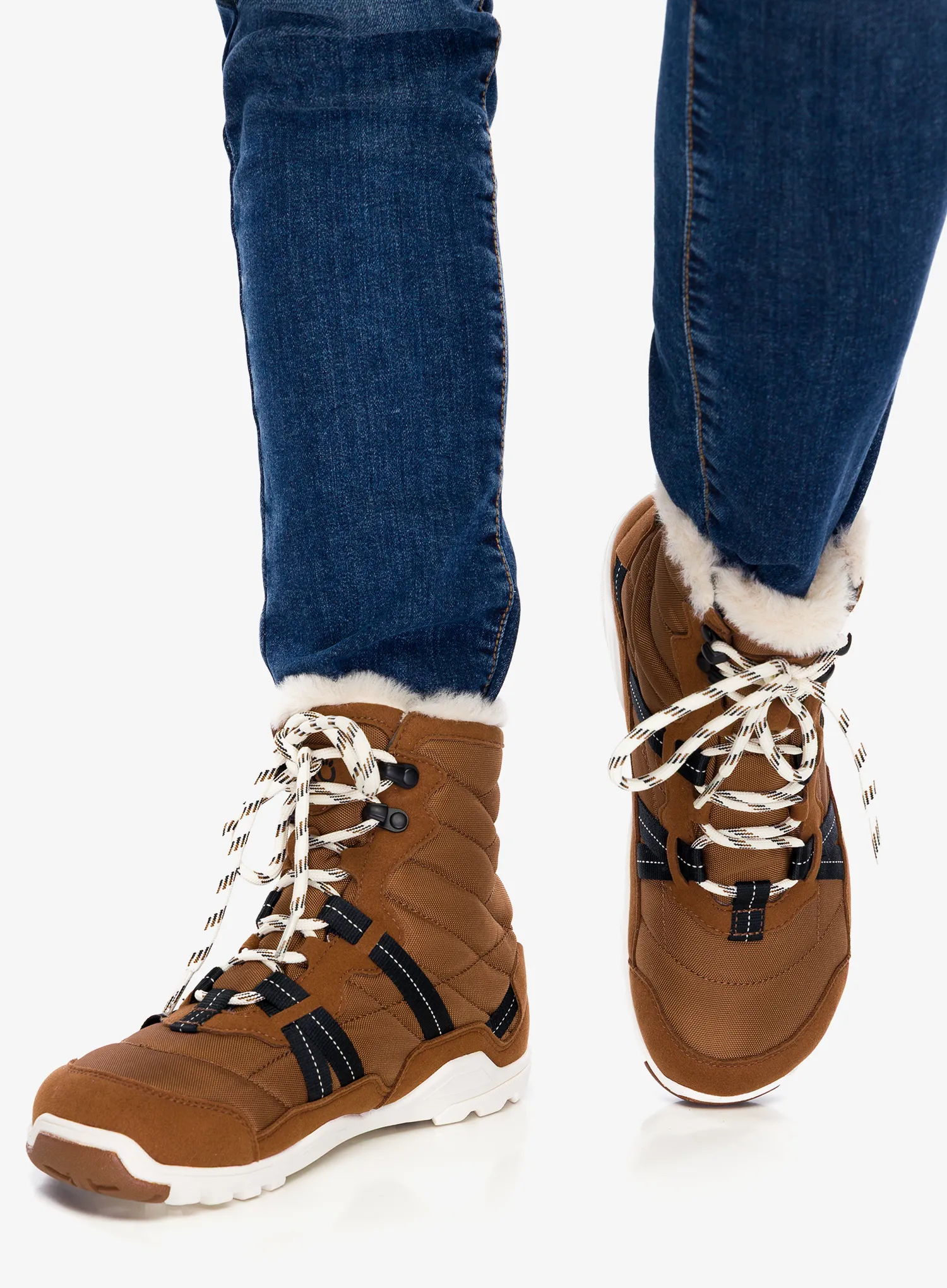 Pantofi femei Xero Shoes Alpine - rubber brown/eggshell