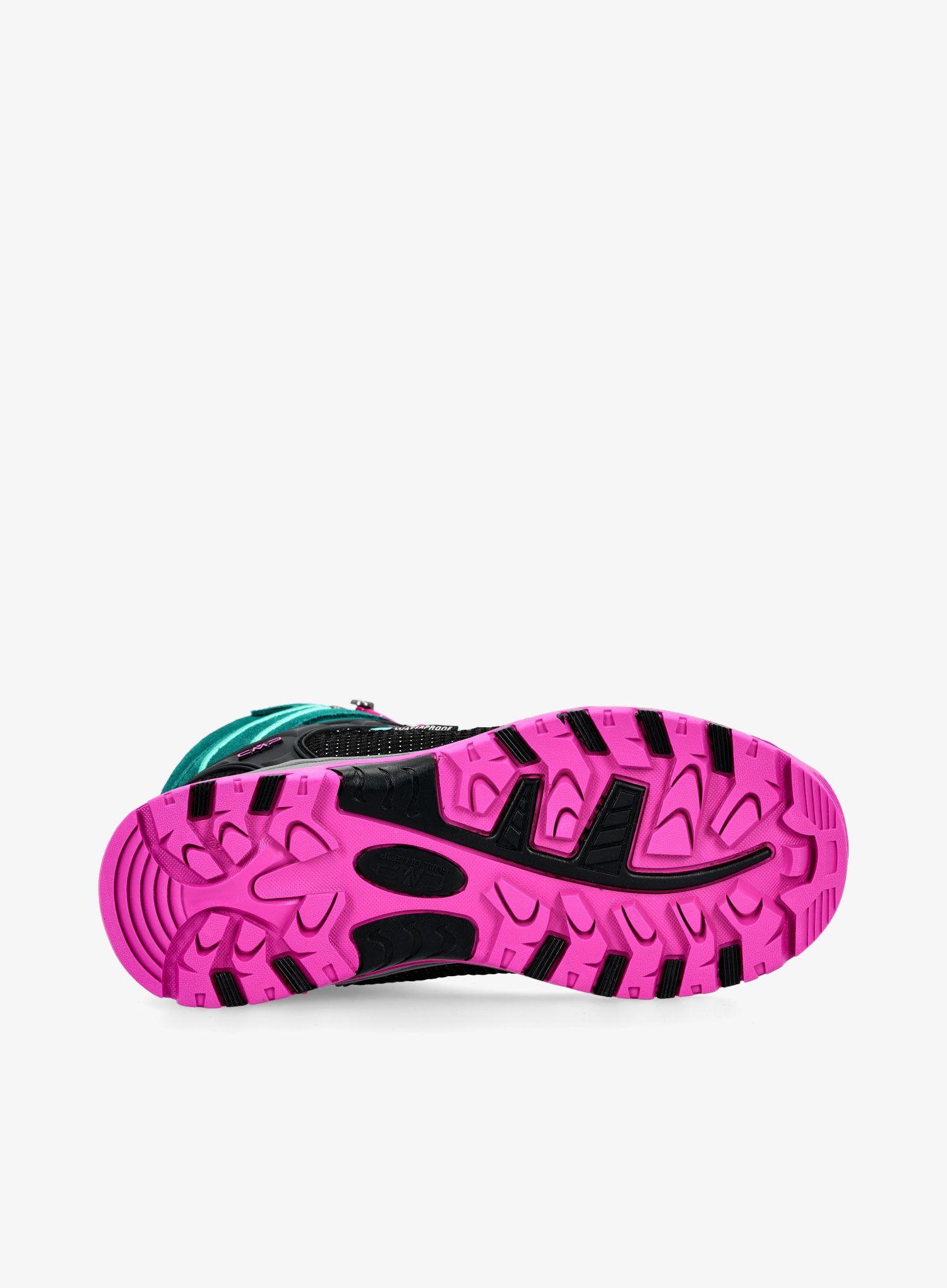 Pantofi fete CMP Kids Rigel Mid Trekking Shoe Wp - lake-pink fluo