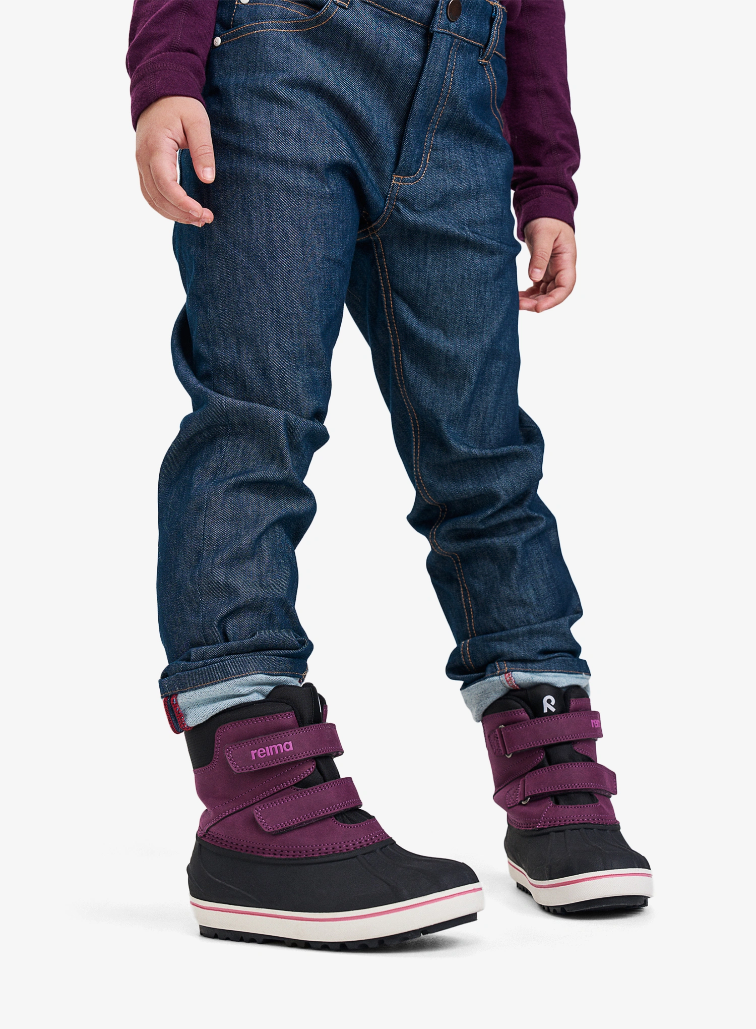 Pantofi fete Reima Coconi - deep purple