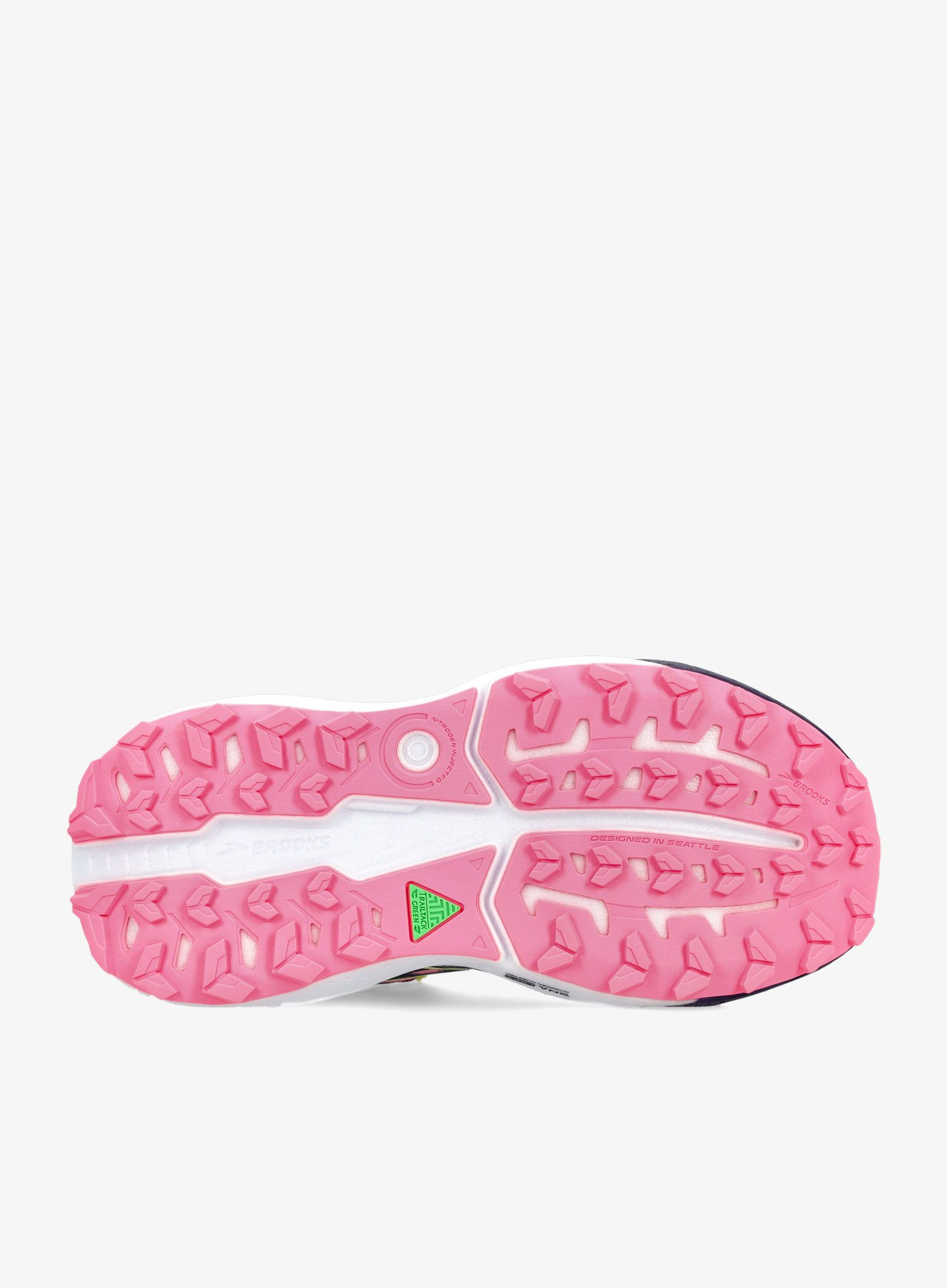 Pantofi alergare femei Brooks Caldera 7 - pink/peacoat/sunny lime
