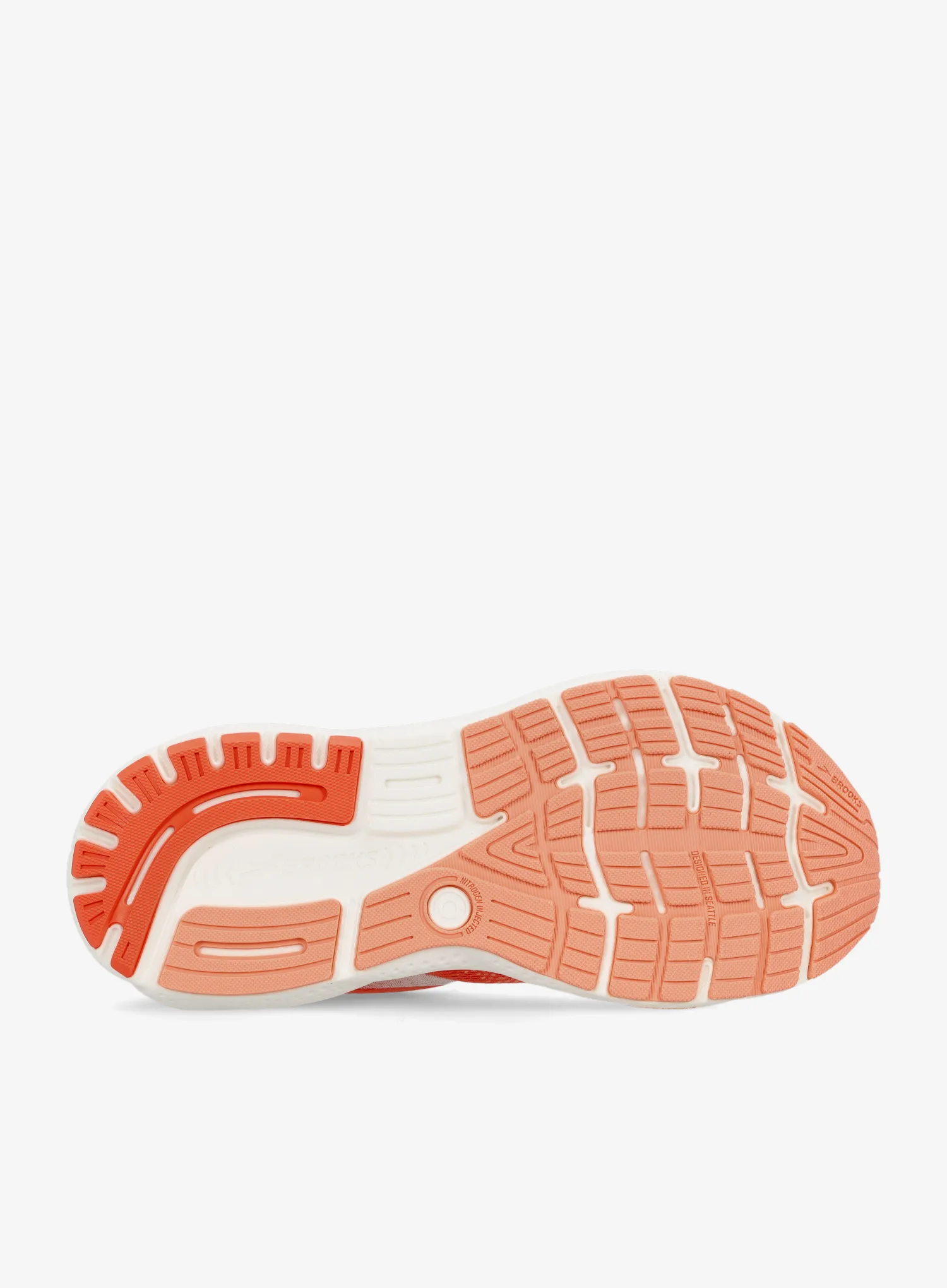 Pantofi alergare femei Brooks Ghost 16 - coral/desert flower/coconut