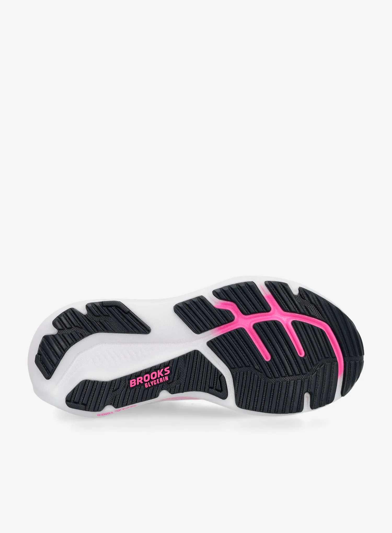 Pantofi alergare femei Brooks Glycerin 23 - white/phantom/cyber pink