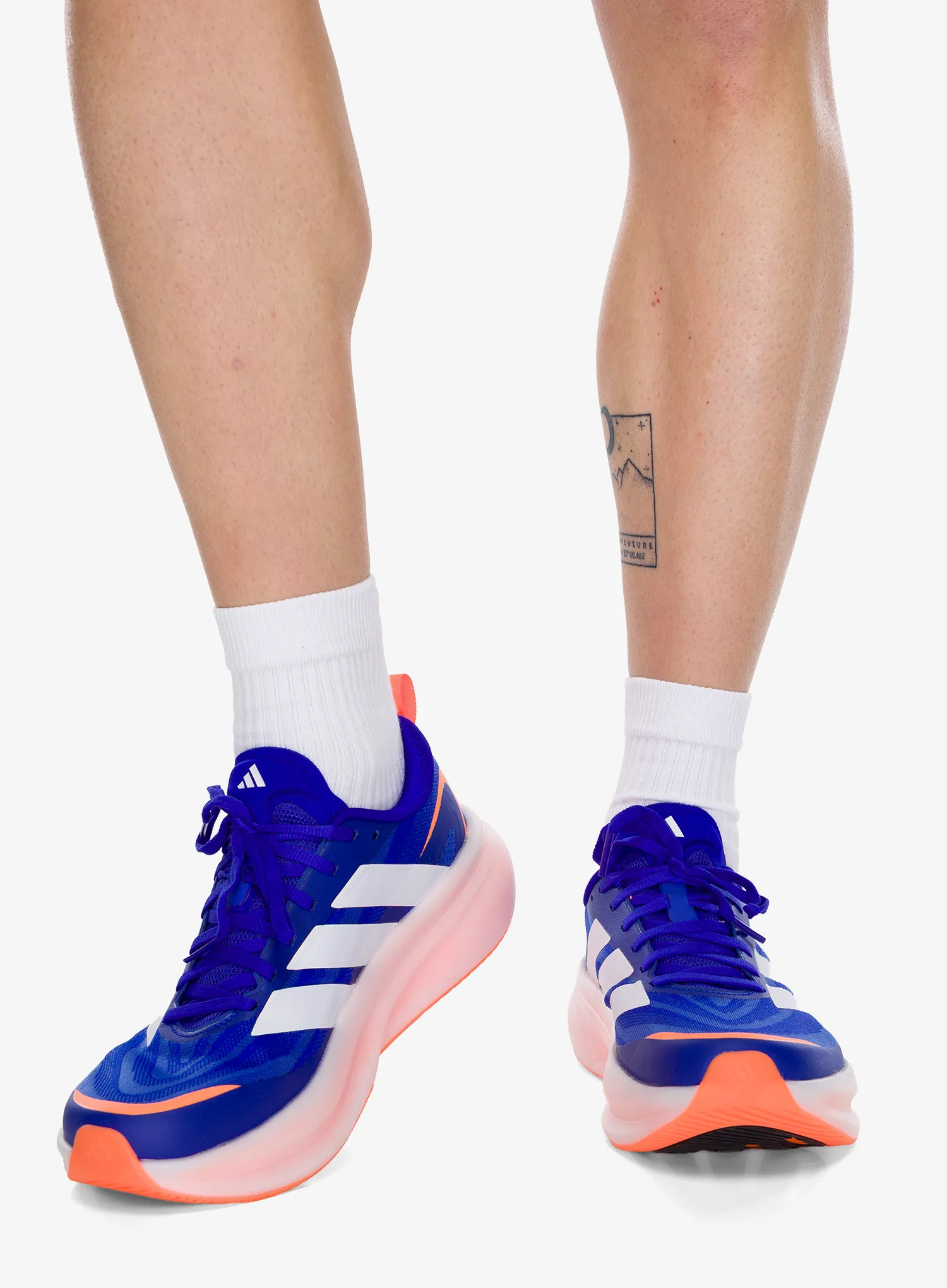 Pantofi alergare barbati adidas Supernova Glide - luc blue/white/semi luc blue