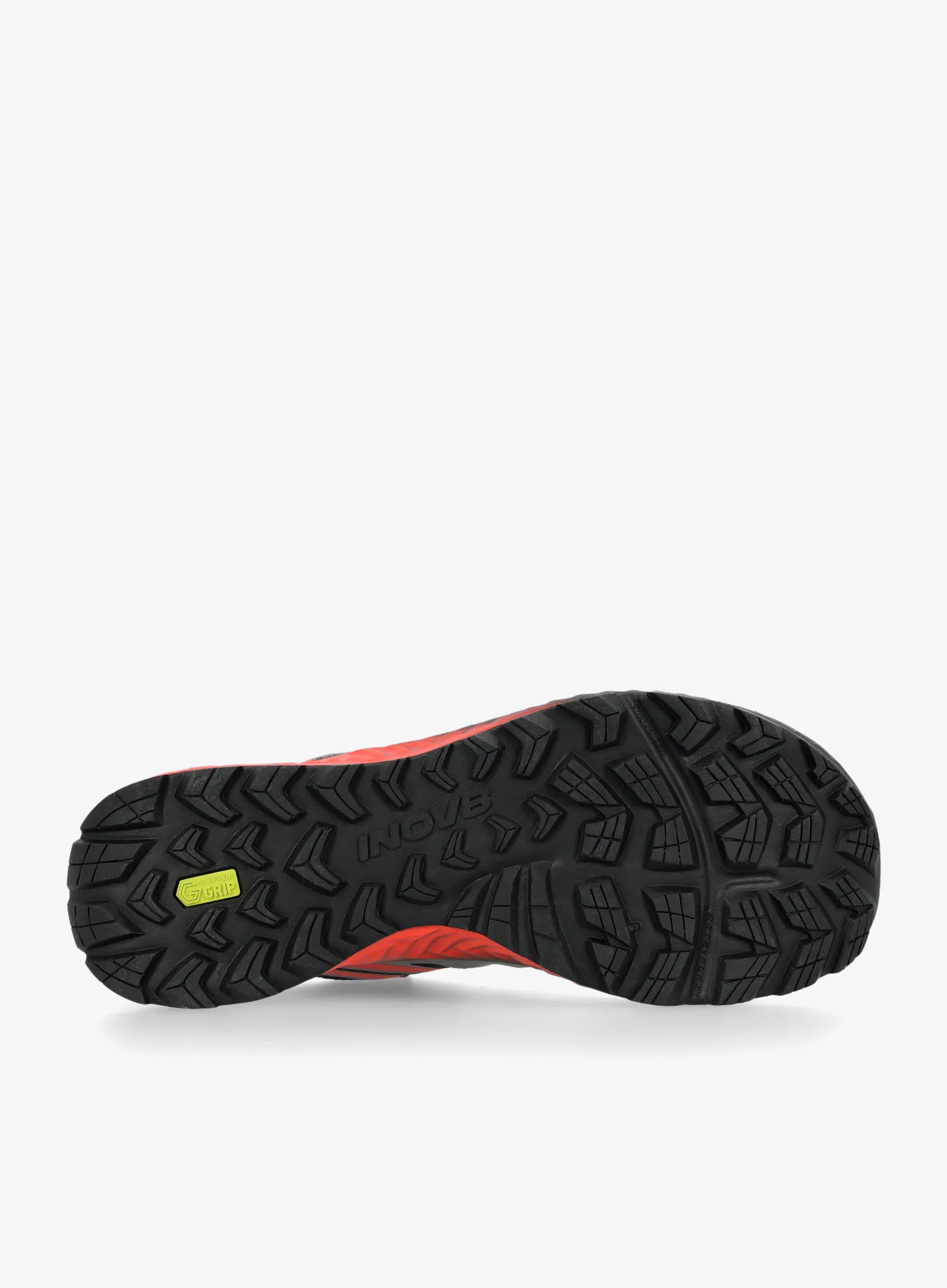 Pantofi alergare barbati Inov-8 TrailFly Standard - black/fiery red/dark grey