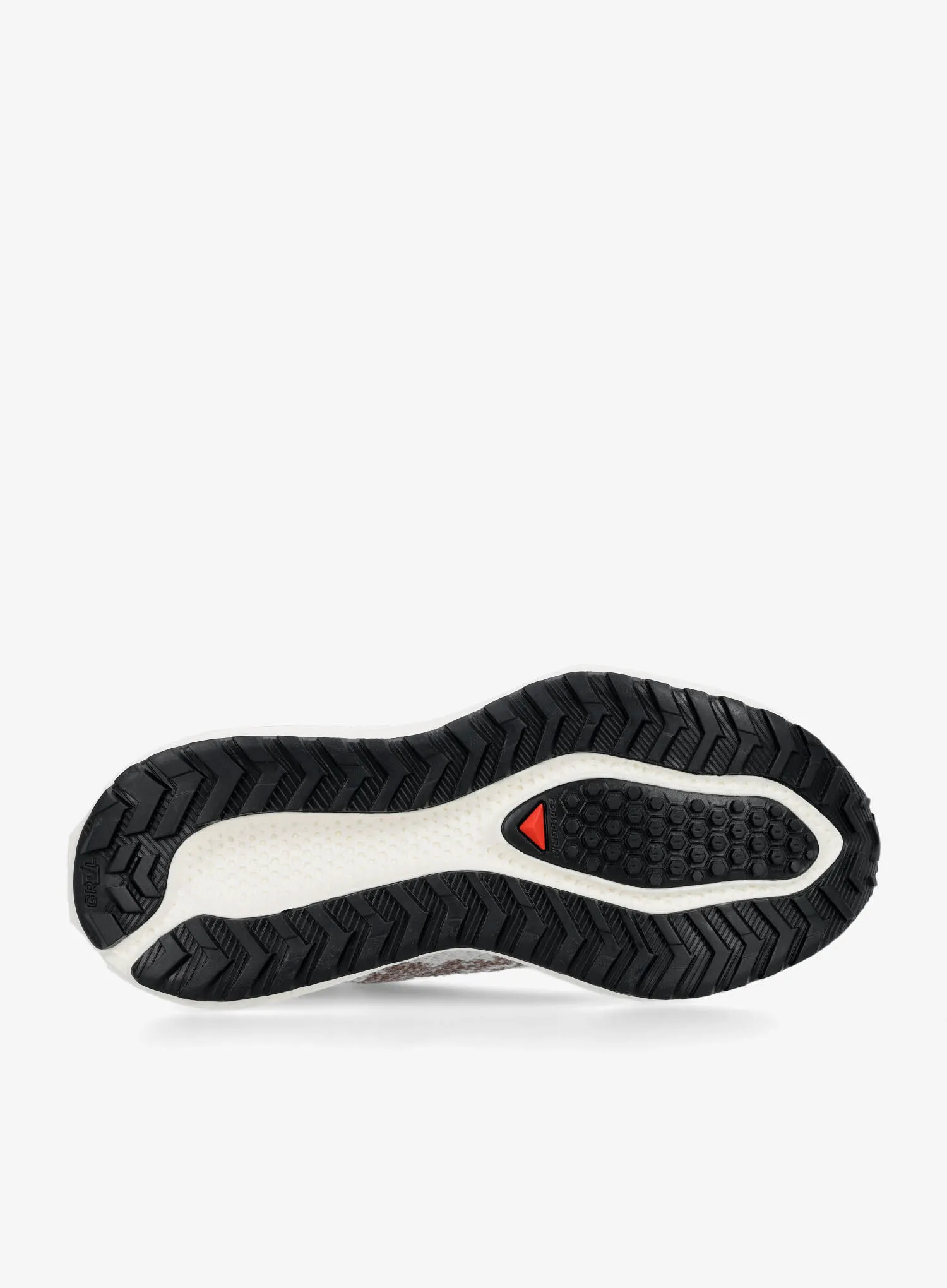 Pantofi alergare barbati Salomon Aero Glide 4 Grvl - vanilla/black/iron
