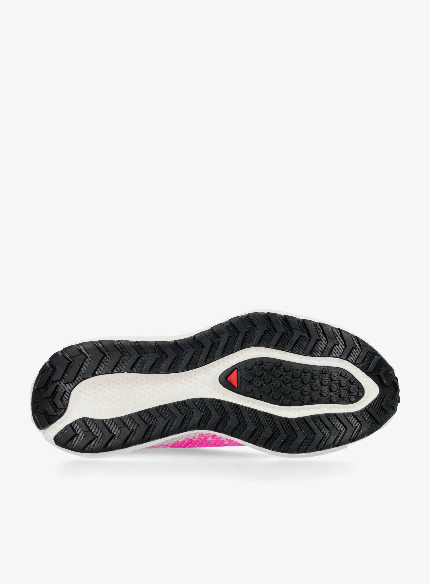 Pantofi alergare barbati Salomon Aero Glide 4 Grvl - vanilla/pink/black