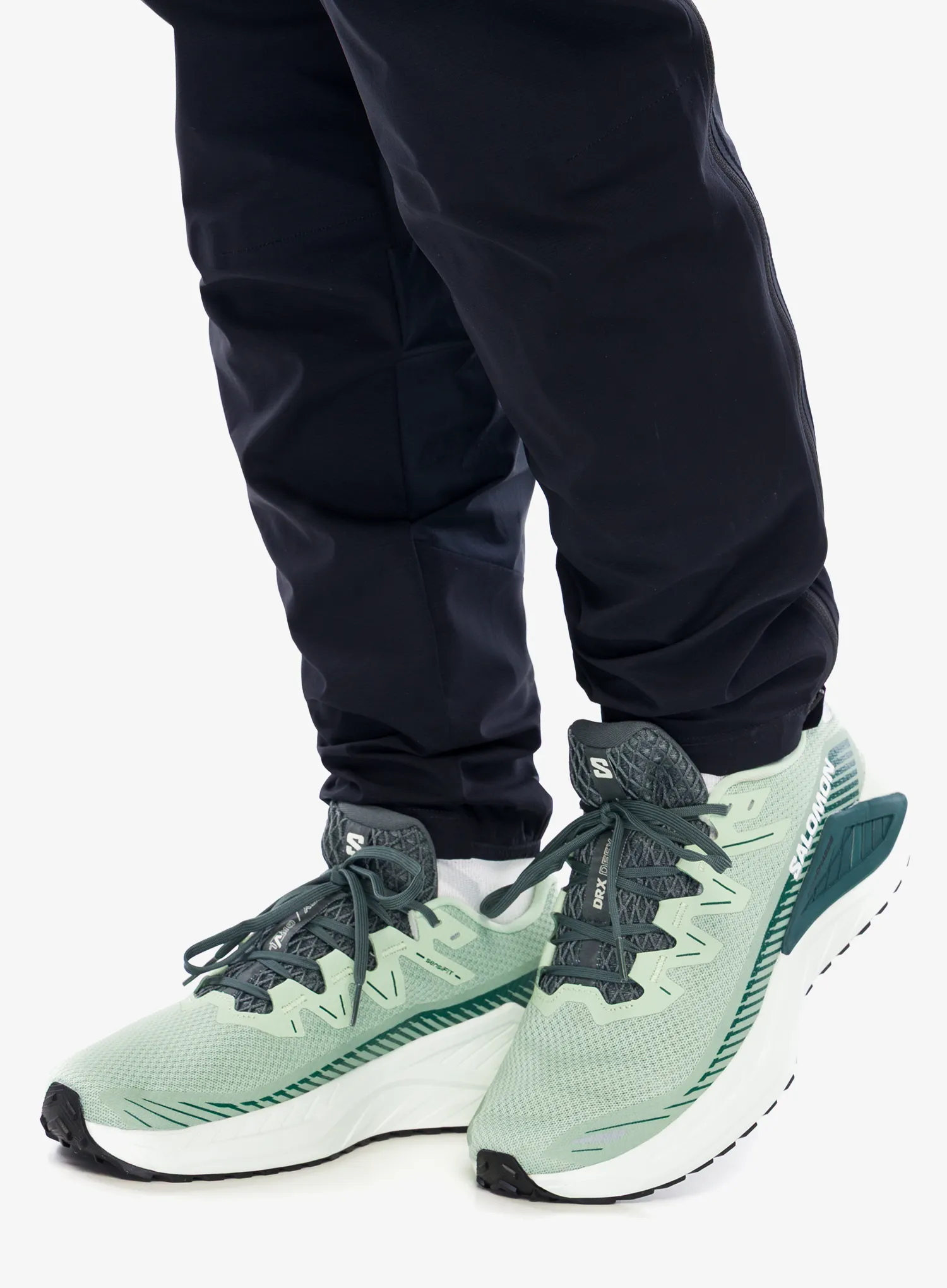 Pantofi alergare barbati Salomon DRX Defy Grvl - green/sea/canary