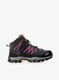 Pantofi pentru copii CMP Kids Rigel Mid Trekking Shoe Wp - antracite-bouganville