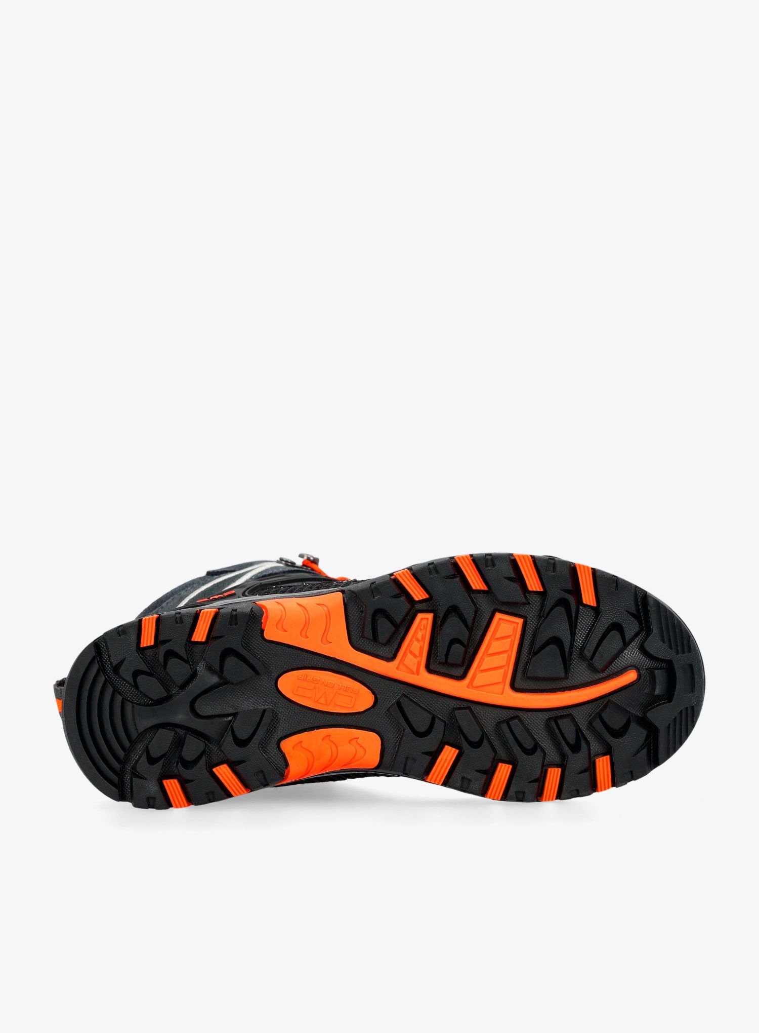 Pantofi pentru copii CMP Kids Rigel Mid Trekking Shoe Wp - antracite-flash orange