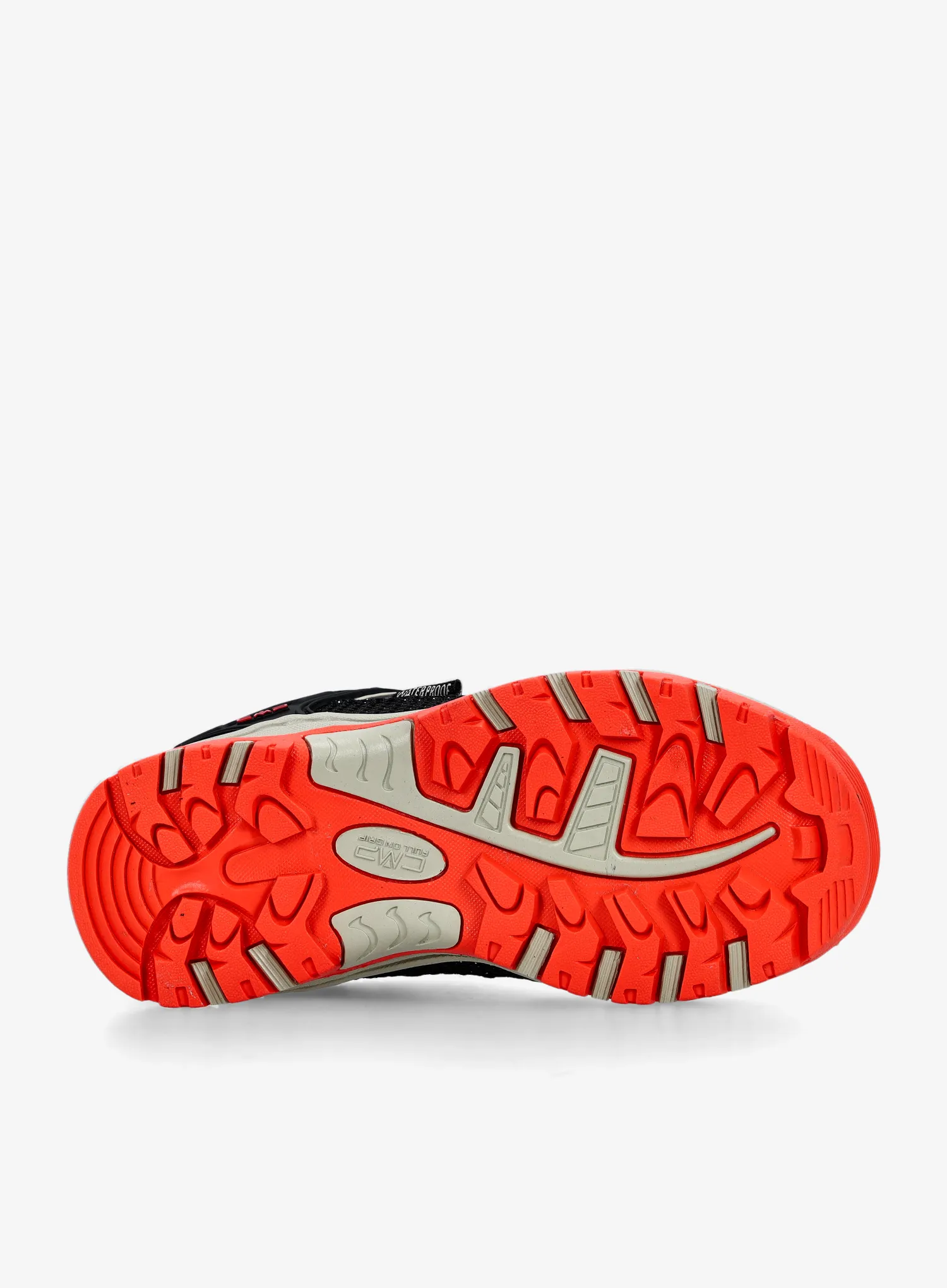 Pantofi pentru copii CMP Rigel Low Trekking Shoe WP - grey/orange