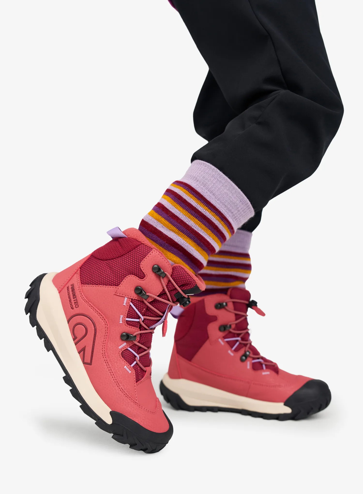 Pantofi pentru copii Reima Kulkuri Frost - red clay