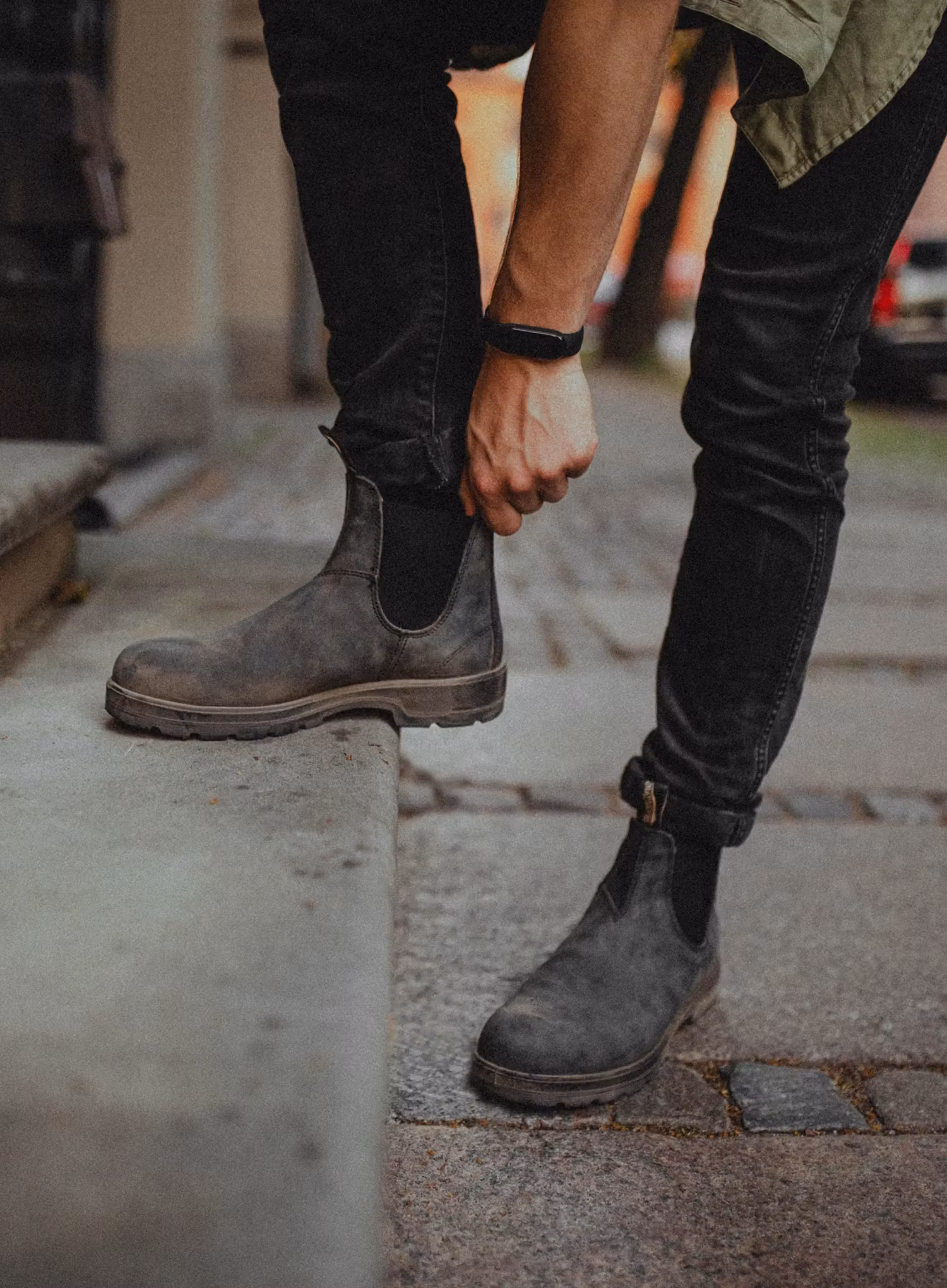 Incaltari lifestyle Blundstone Classics 587 - rustic black