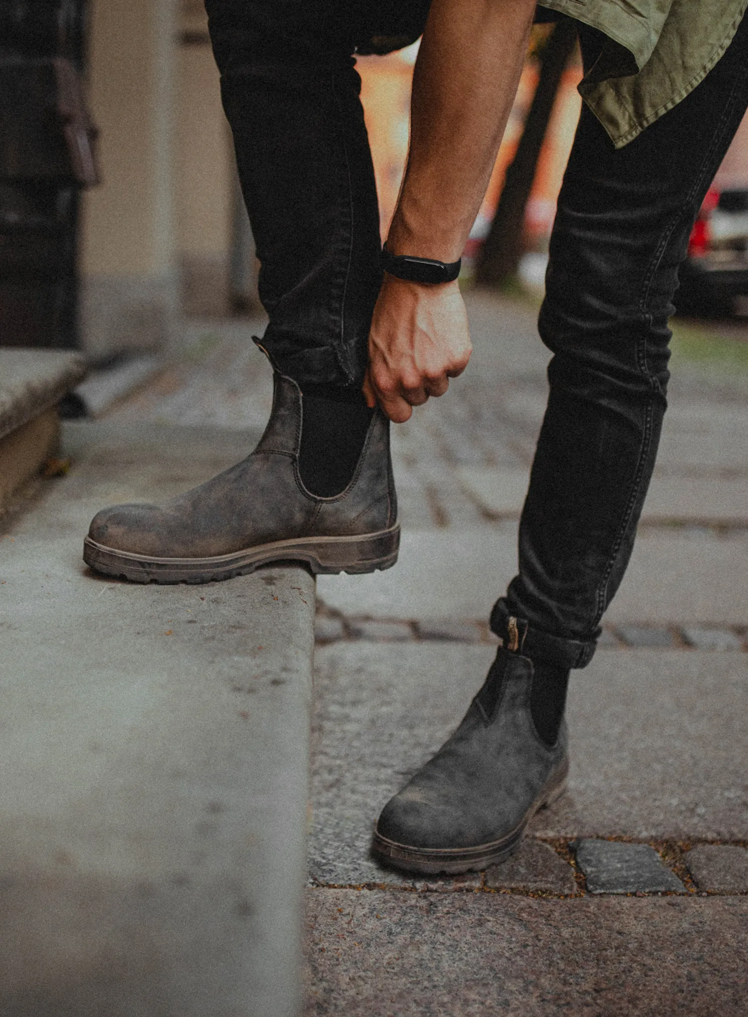Incaltari lifestyle Blundstone Classics 587 - rustic black