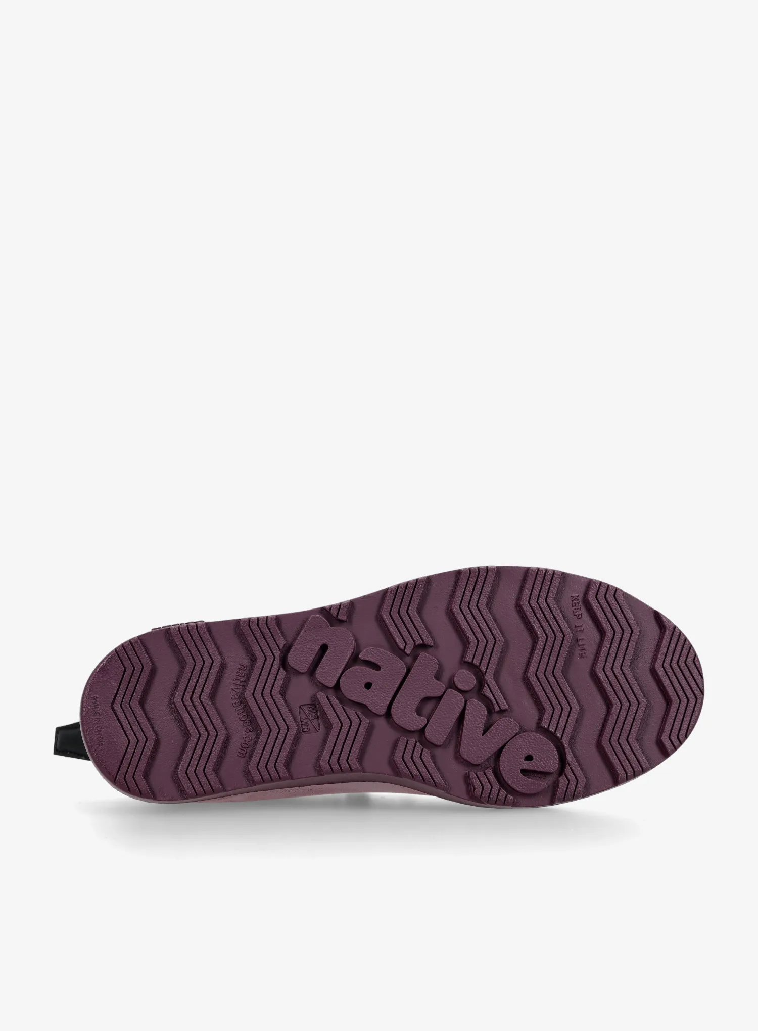 Pantofi lifestyle femei Native Fitzsimmons Citylite Bloom - purple/vino purple/jiffy black