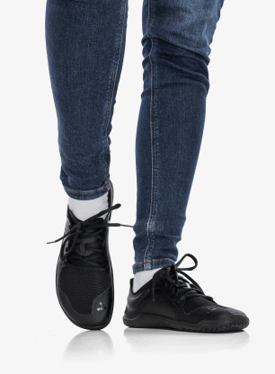 Pantofi lifestyle femei Vivobarefoot Primus Lite III - obsidian