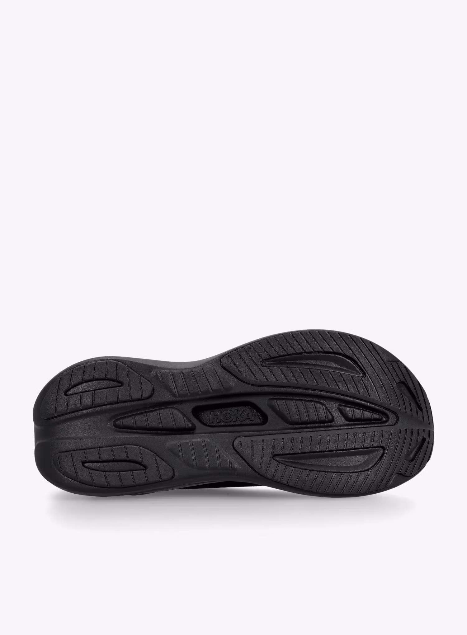 Ghete barbati Hoka Skyward Laceless - black/black