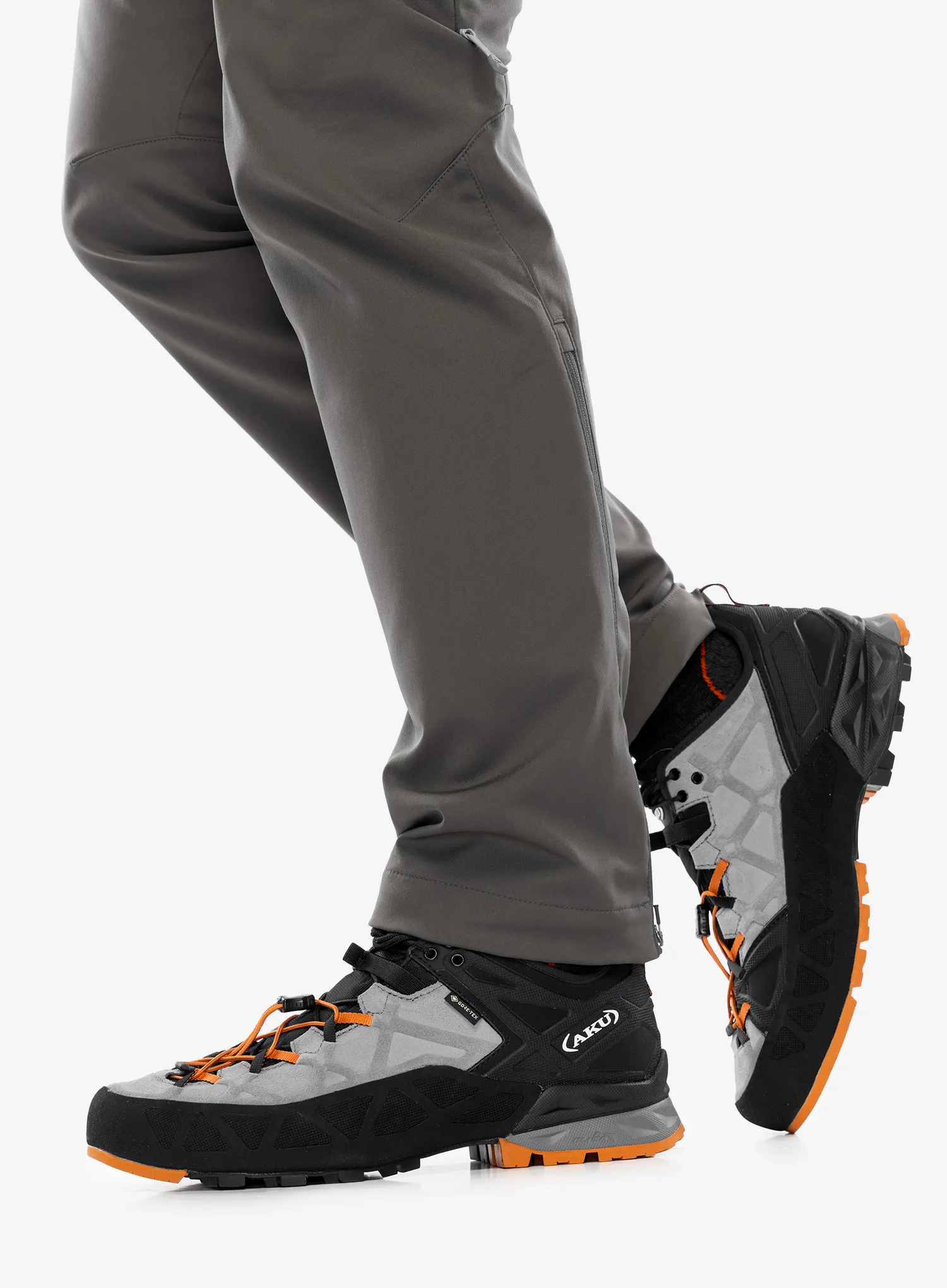 Pantofi outdoor AKU Rock DFS GTX - grey/orange