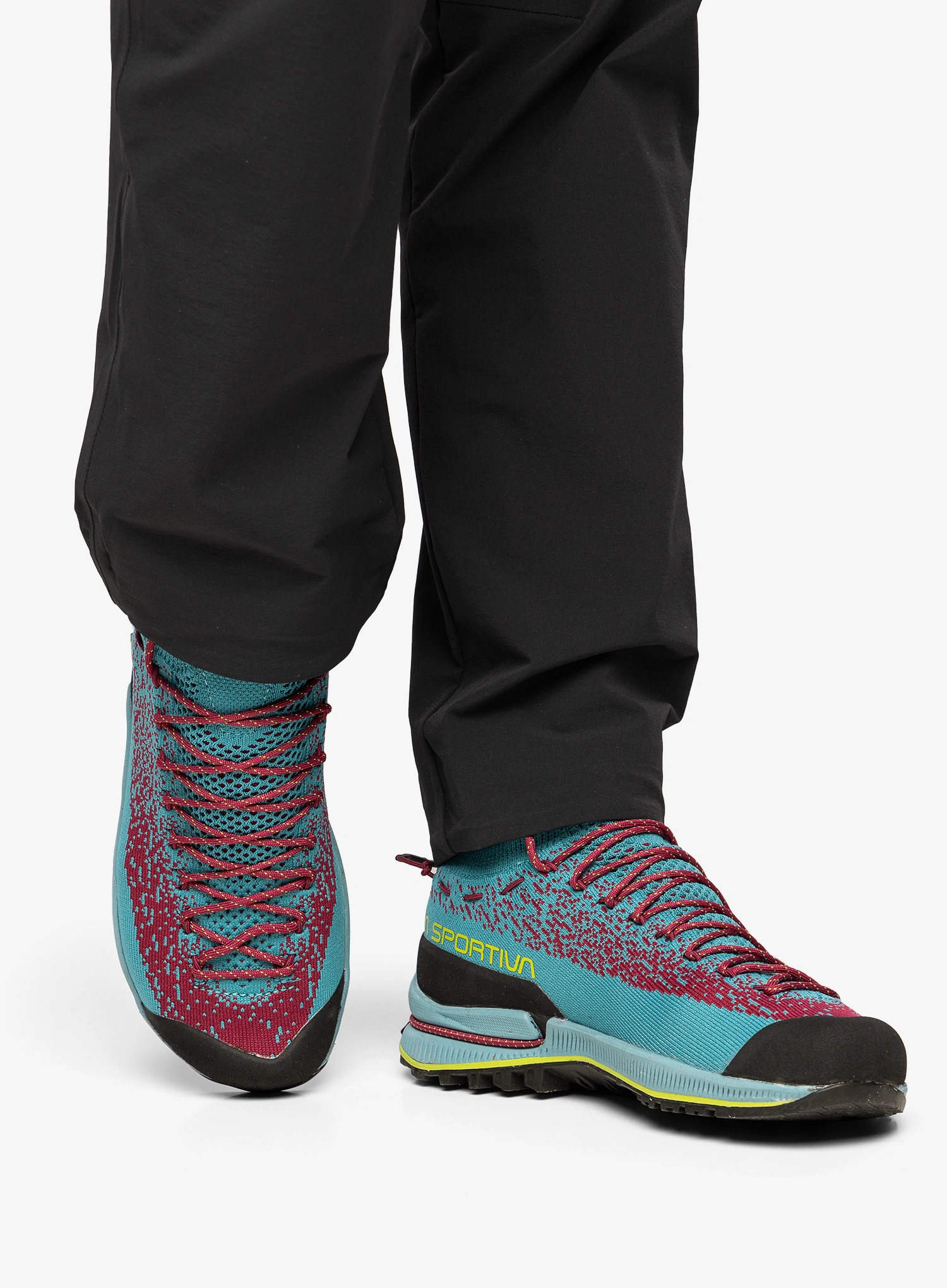 Pantofi femei La Sportiva TX2 Evo - topaz/red plum