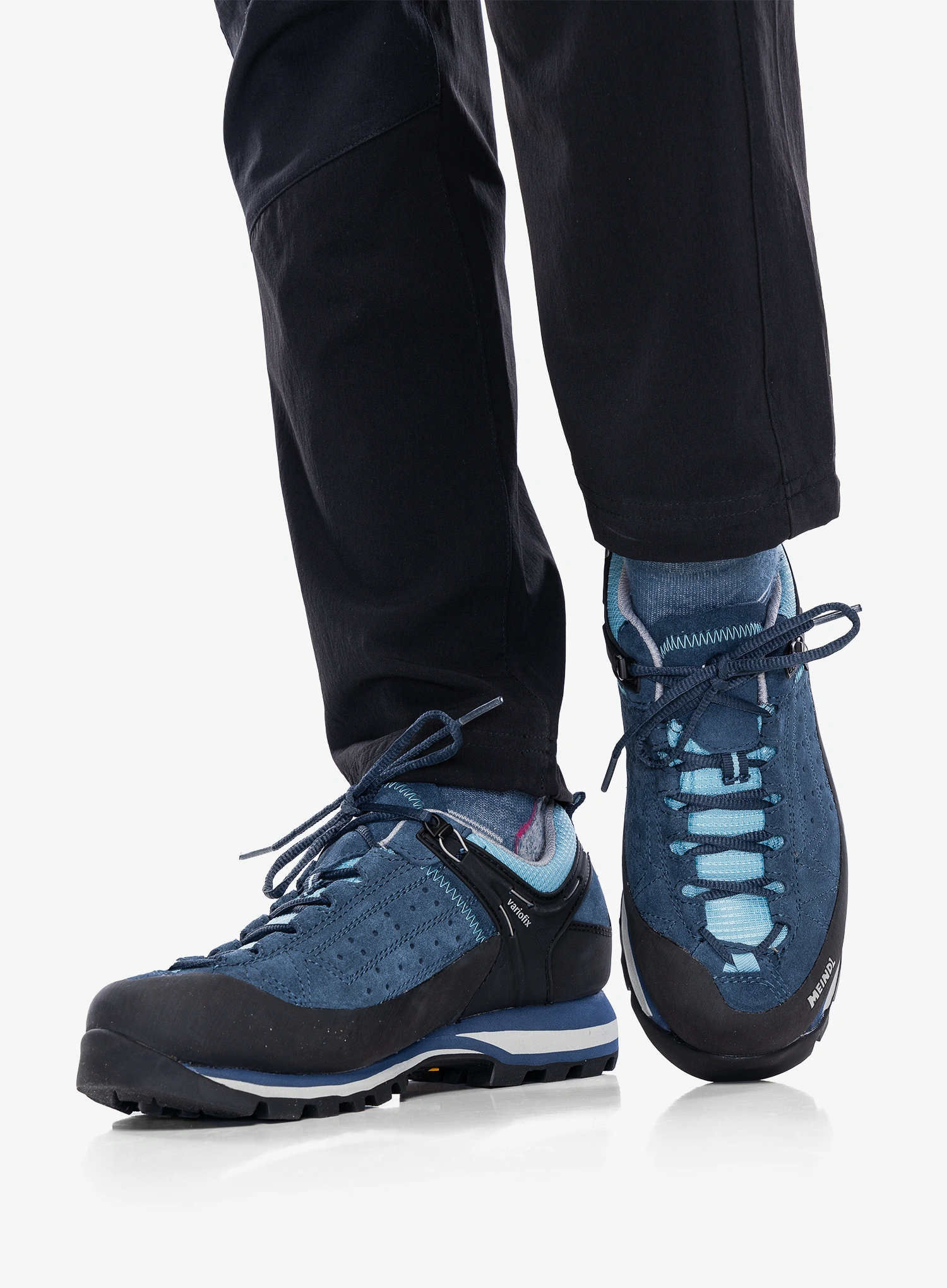 Pantofi femei Meindl Literock Lady GTX - navy/aquamarine