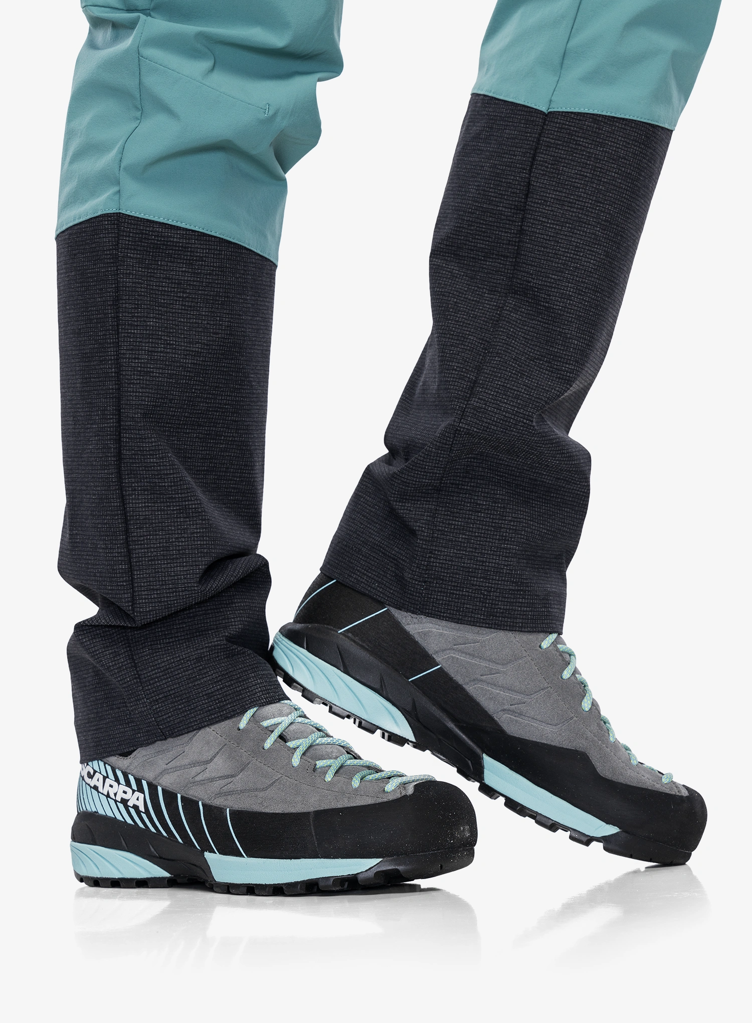 Pantofi femei Scarpa Mescalito MID GTX - midgray/aqua