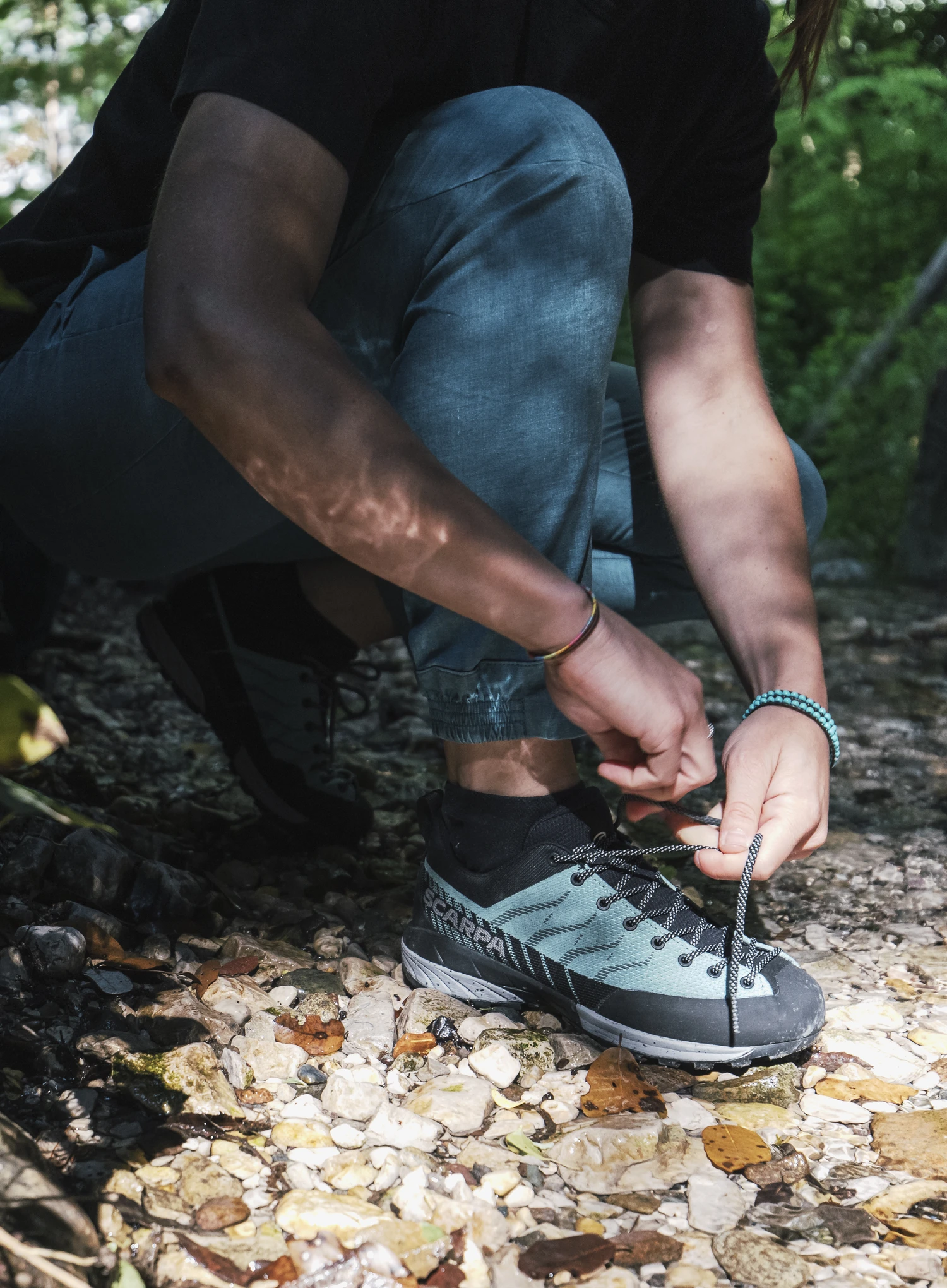 Pantofi femei Scarpa Mescalito Planet - jade/black