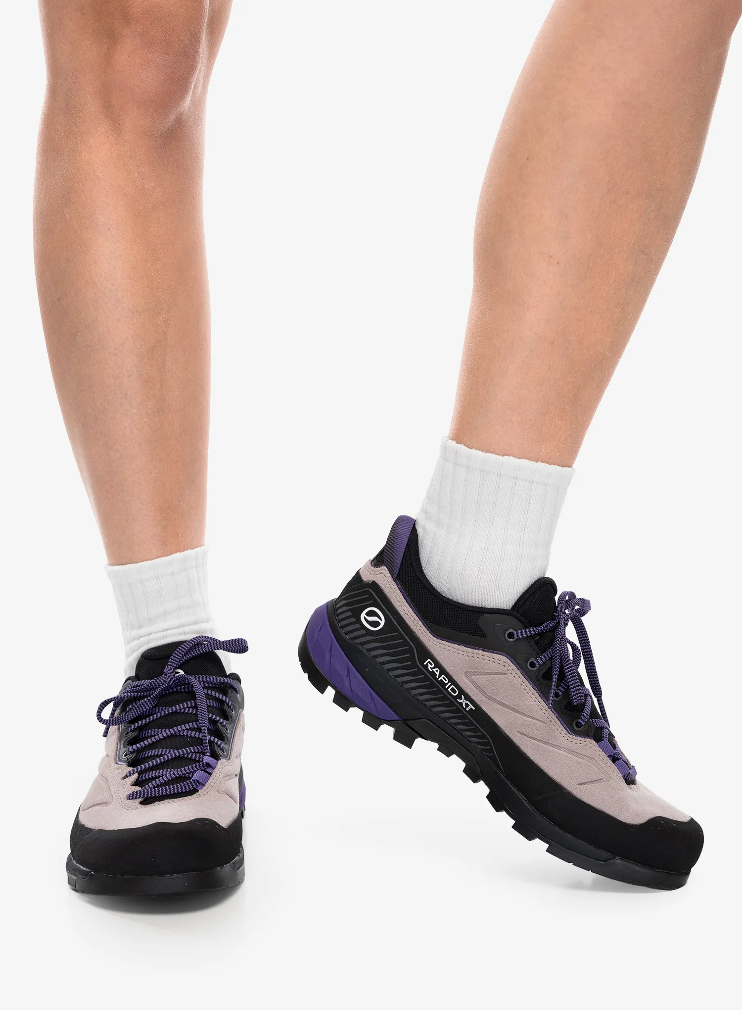 Pantofi femei Scarpa Rapid XT - lavender gray/ dark purple