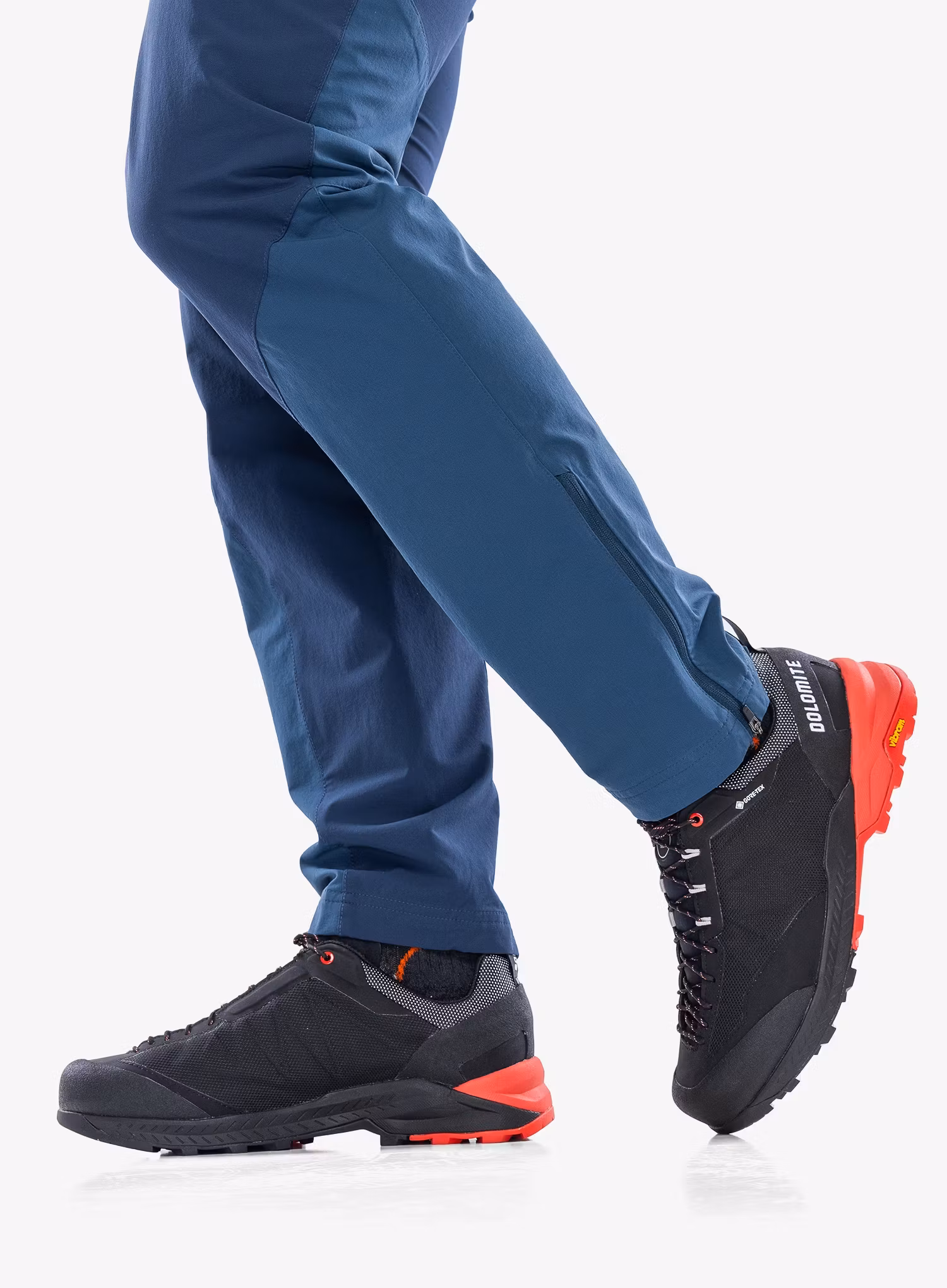 Pantofi outdoor Dolomite Crodarossa Tech GTX - black/fiery red