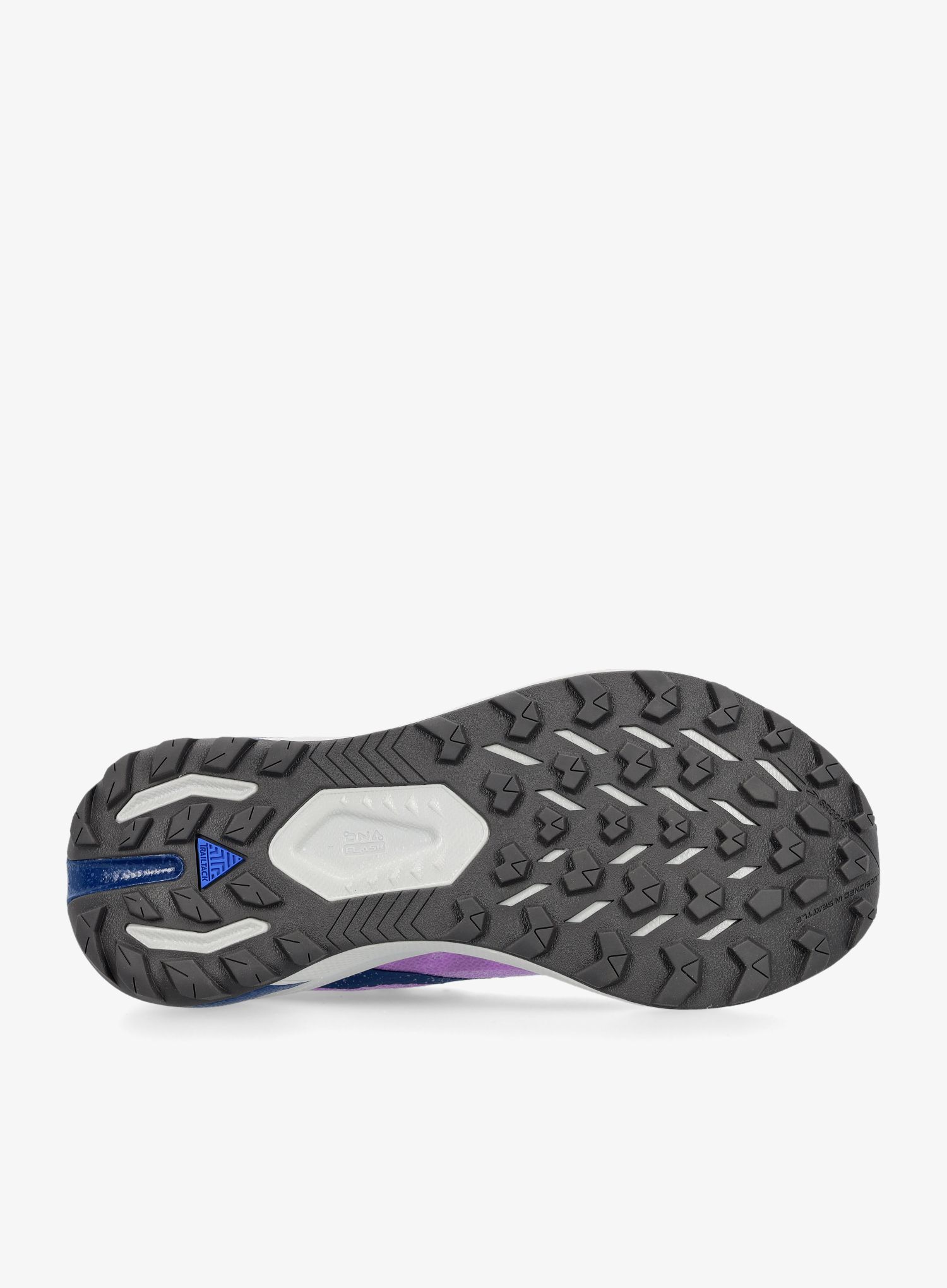 Pantofi alergare trail femei Brooks Catamount 2 - violet/navy/oyster