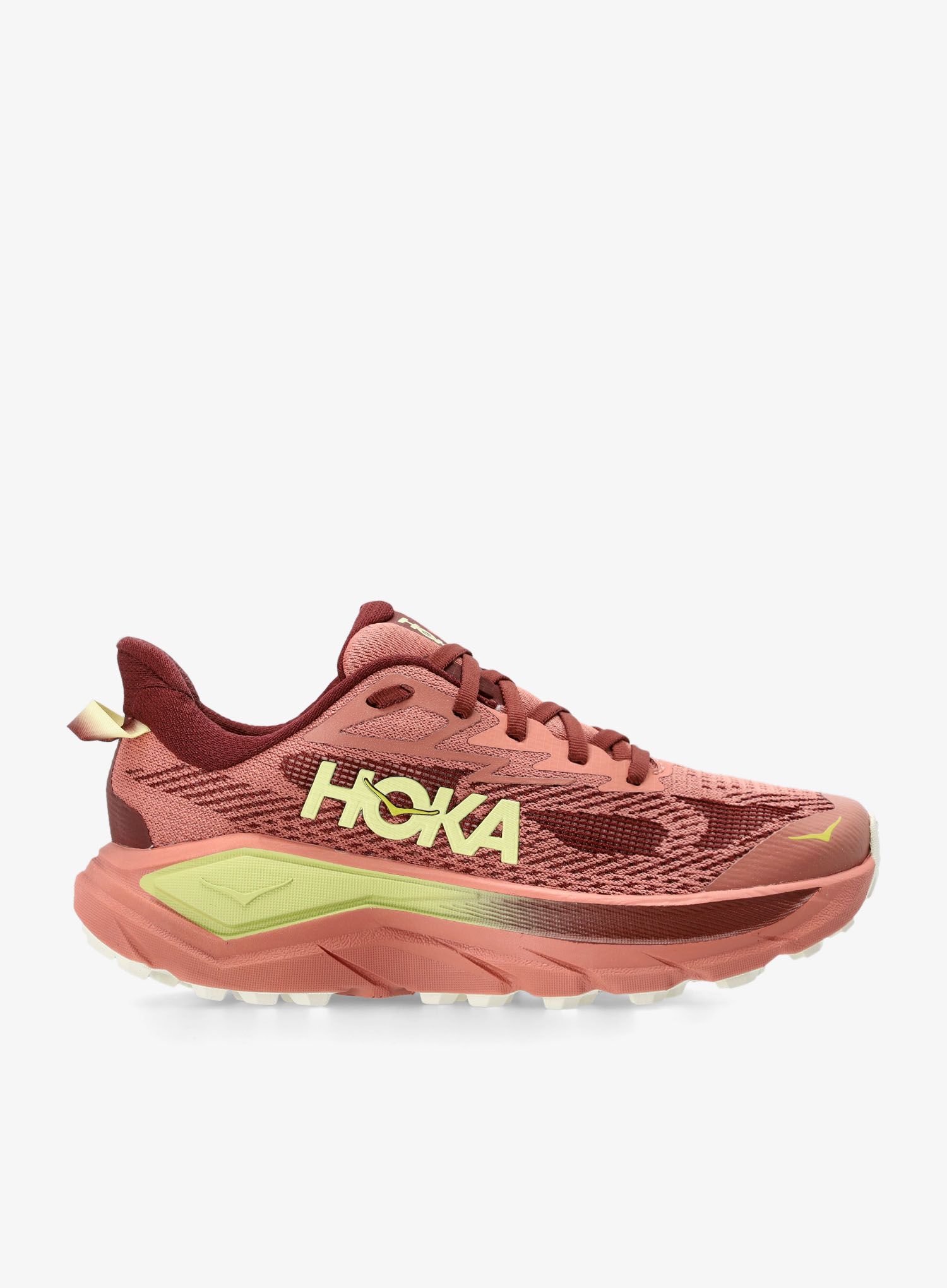 Pantofi alergare trail femei Hoka Challenger 8 - blush/dark cedar