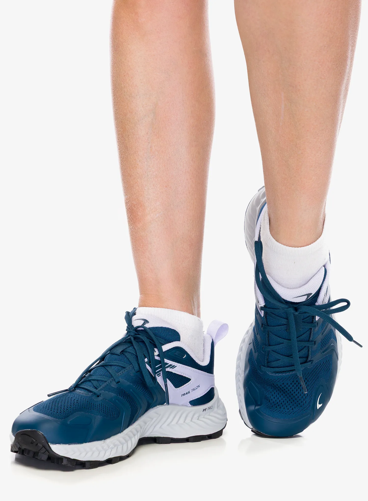 Pantofi alergare trail femei Inov-8 Trailtalon Wide - navy/lilac