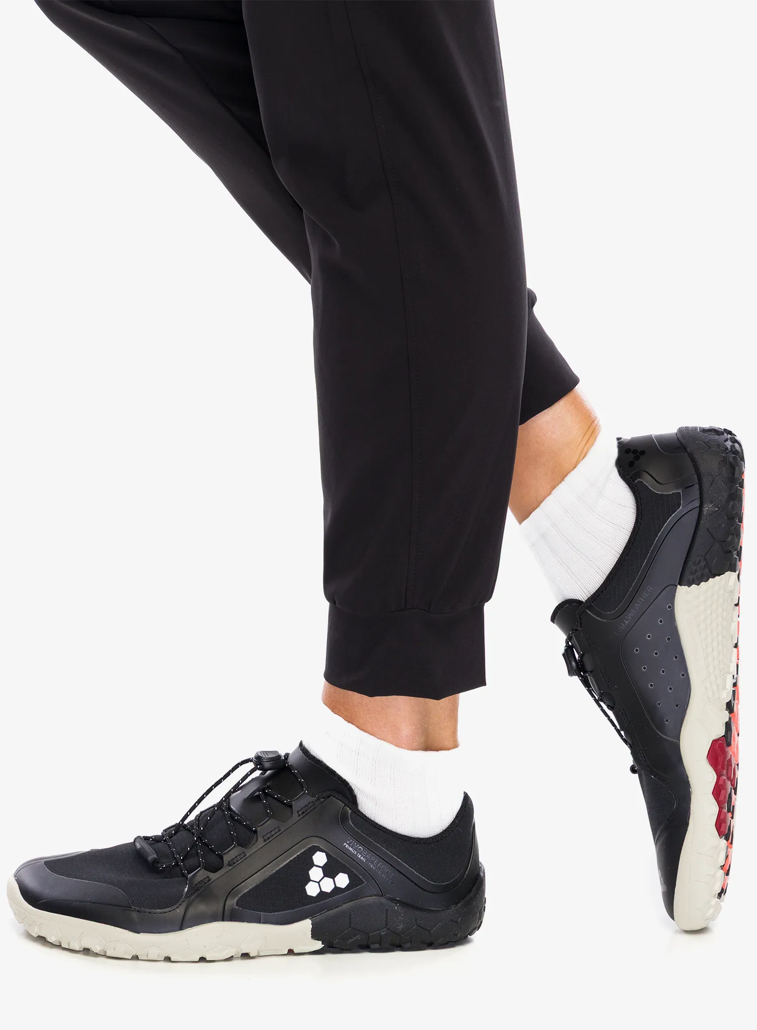 Pantofi alergare trail femei Vivobarefoot Primus Trail III All Weather FG - obsidian