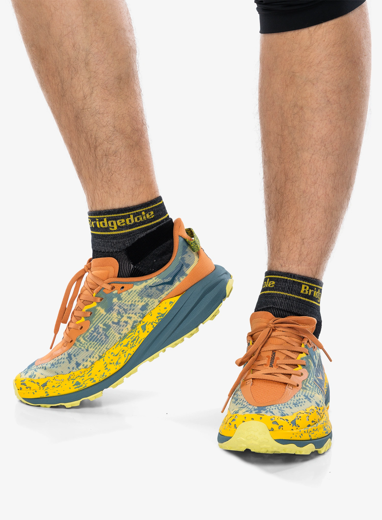 Pantofi trail Hoka Speedgoat 6 - terra cotta/mountain fog