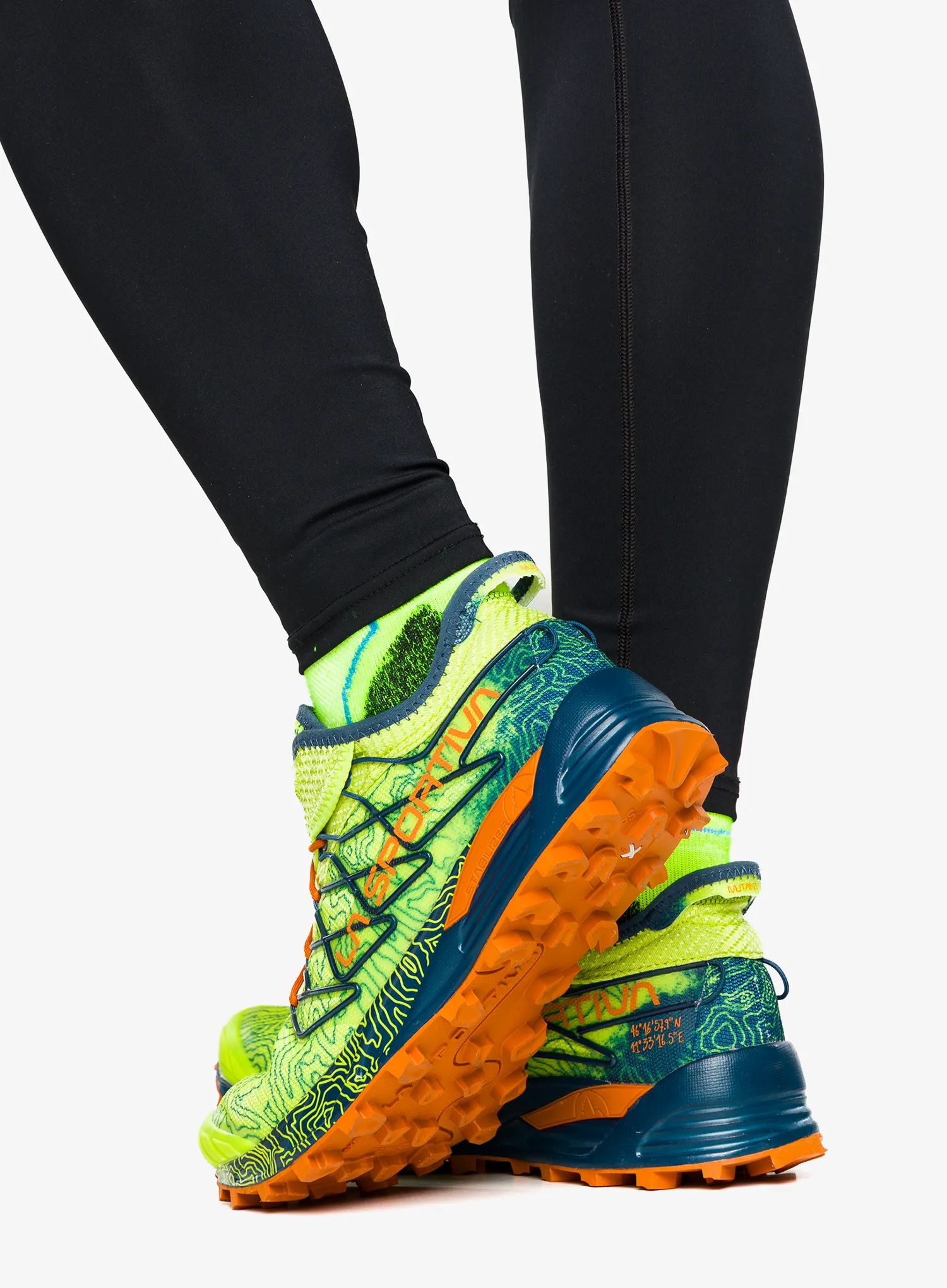 Pantofi trail La Sportiva Mutant - lime punch/storm blue | 8a.ro