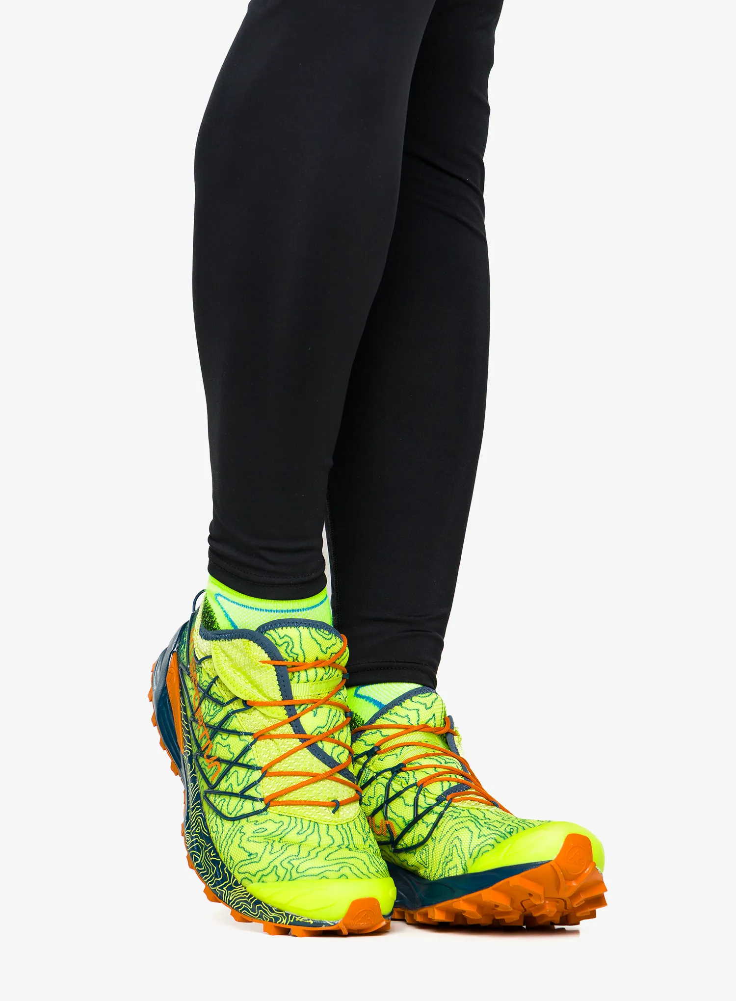 Pantofi trail La Sportiva Mutant - lime punch/storm blue | 8a.ro