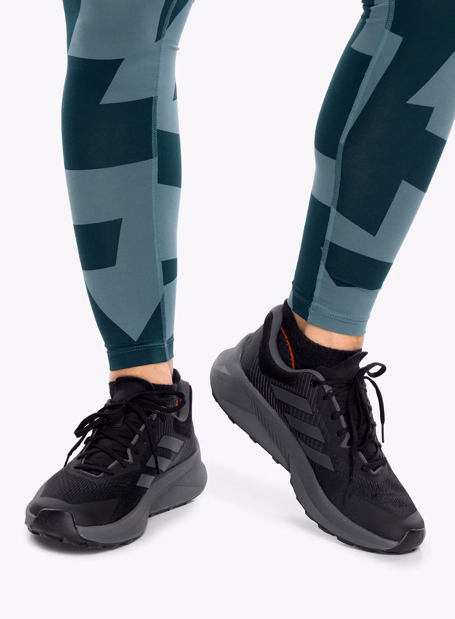 Pantofi alergare trail barbati adidas TERREX Soulstride Flow - black/grey/orange