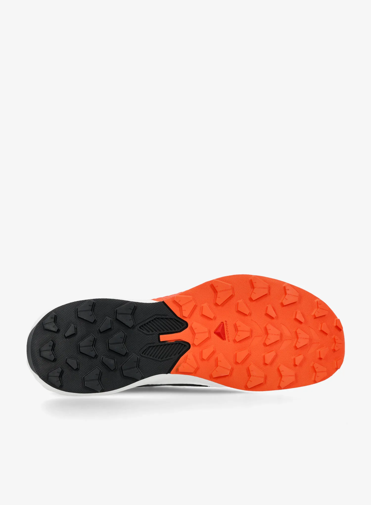 Pantofi trail Salomon Pulsar - black/white/cherry tomato