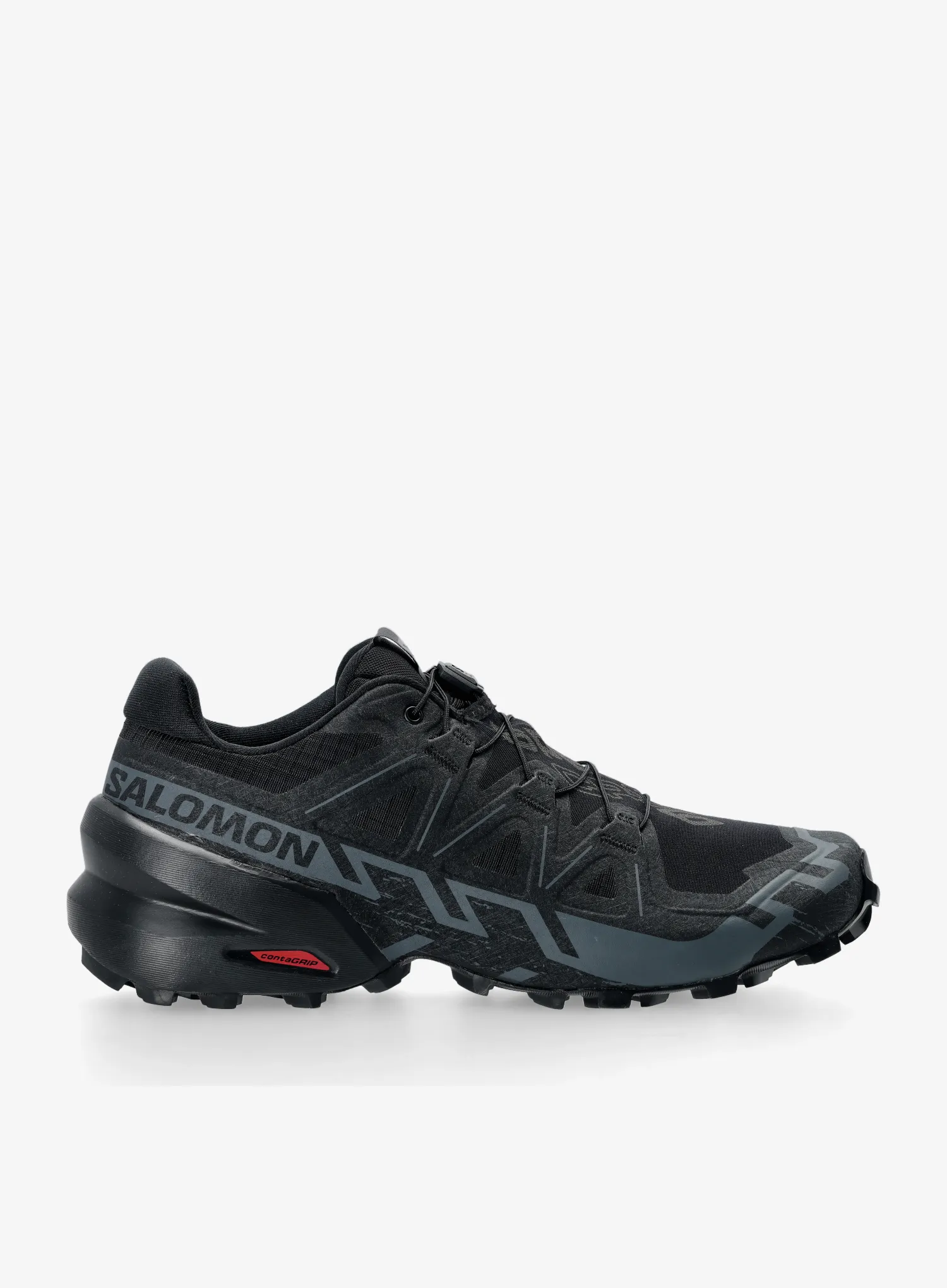 Pantofi alergare trail barbati Salomon Speedcross 6 - black/black/phantom