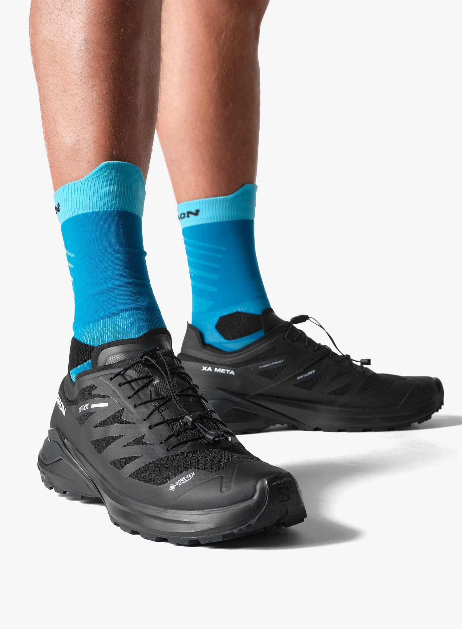 Pantofi trail Salomon XA Meta GTX Mif - black/black/black