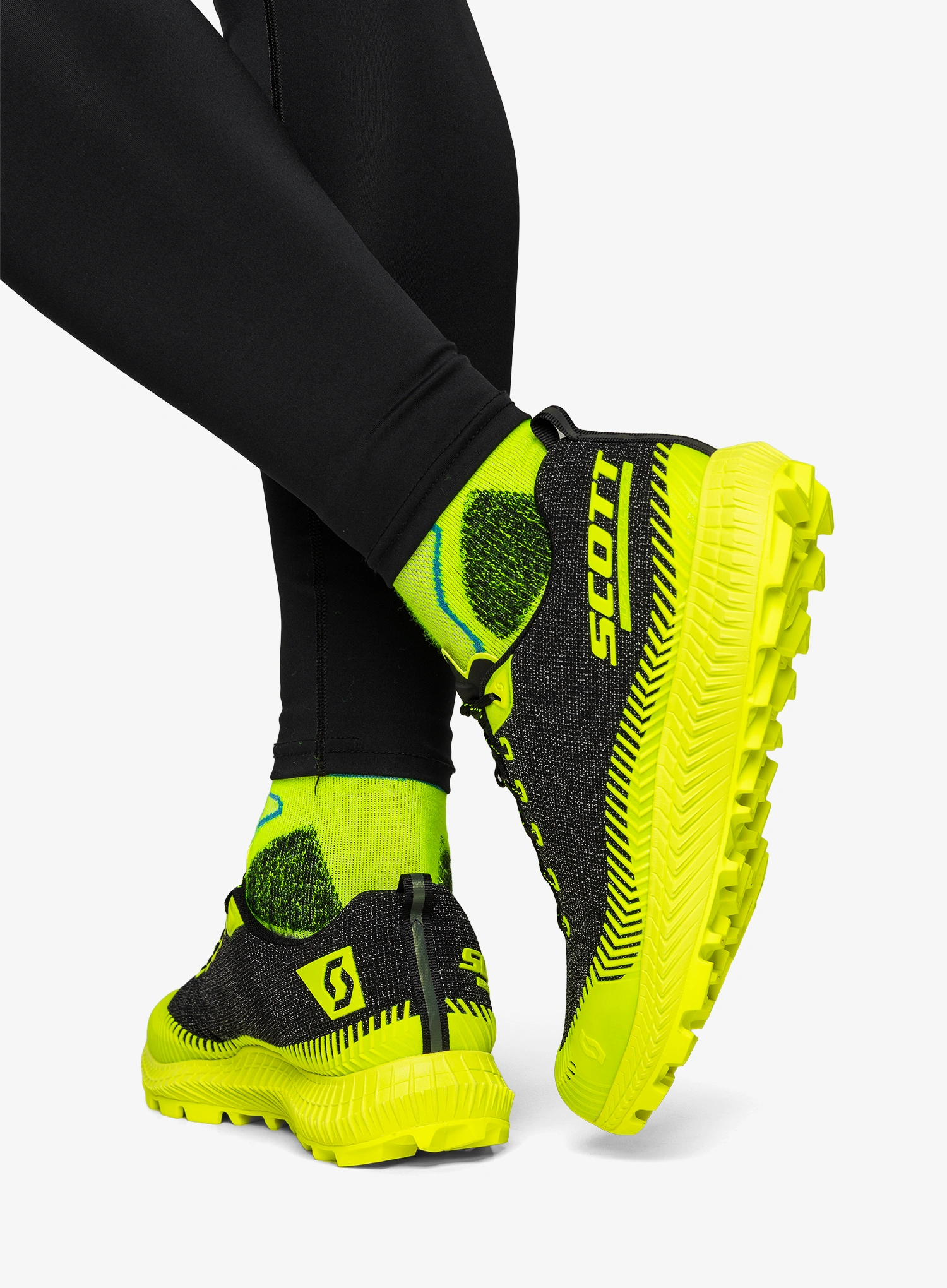 Pantofi trail SCOTT Supertrac Ultra RC - black/yellow