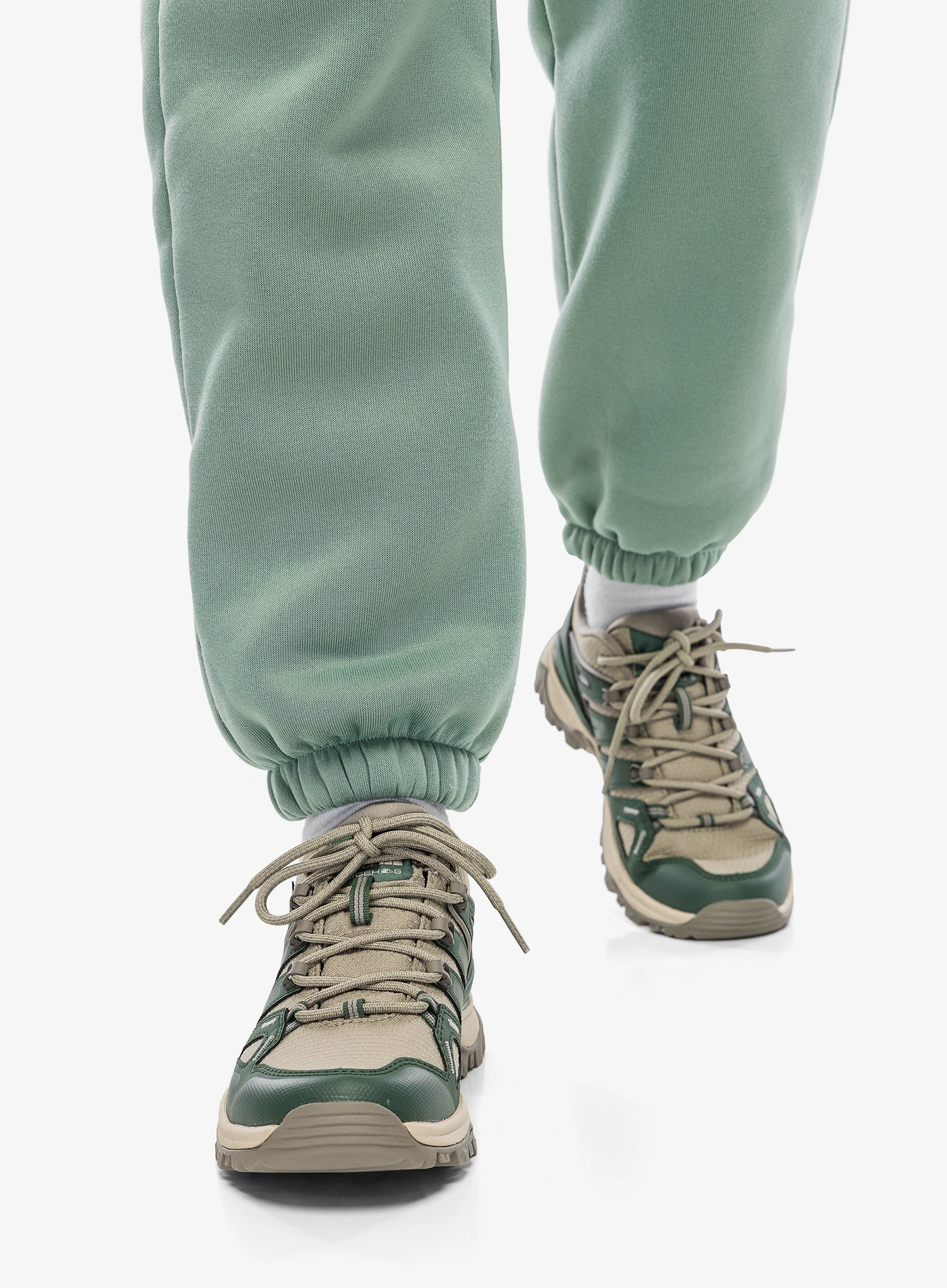 Pantofi trekking femei The North Face Hedgehog GTX - duck green/clay green