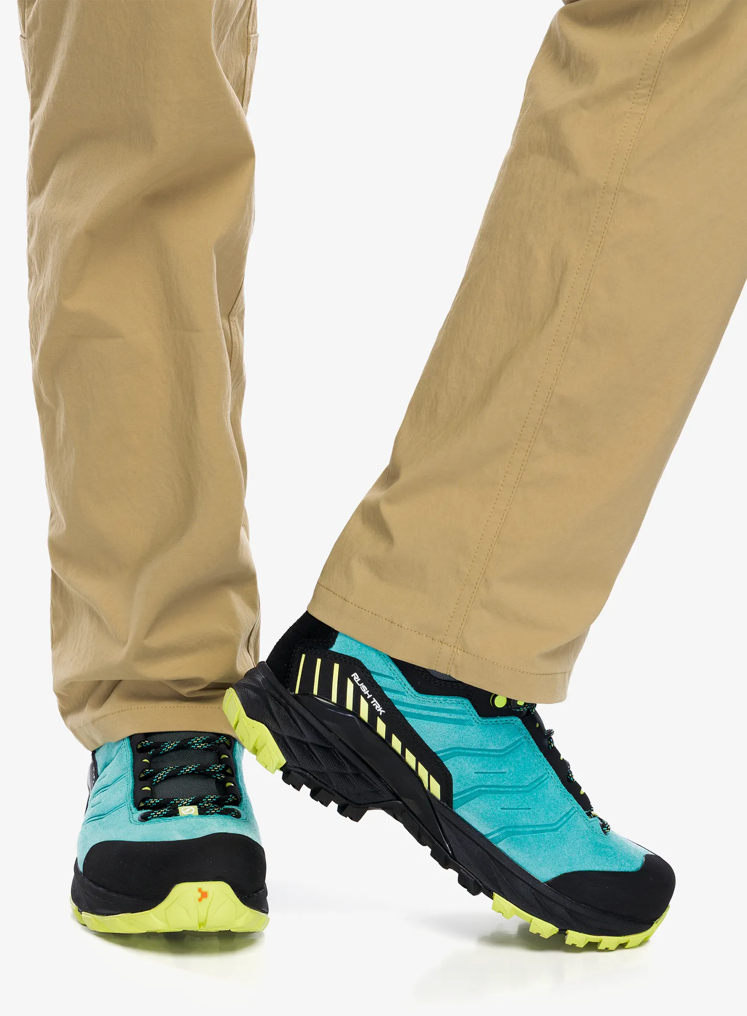 Ghete trekking femei Scarpa Rush TRK GTX - sunny lime/ceramic