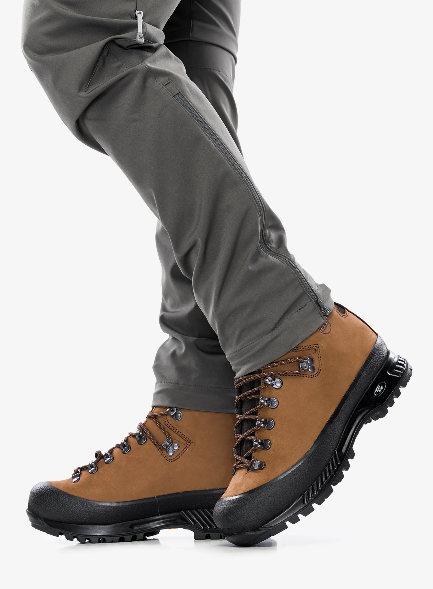 Ghete trekking barbati Hanwag Alaska Wide GTX - brown