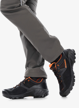 Ghete trekking Mammut Sapuen Low GTX - black/dark steel